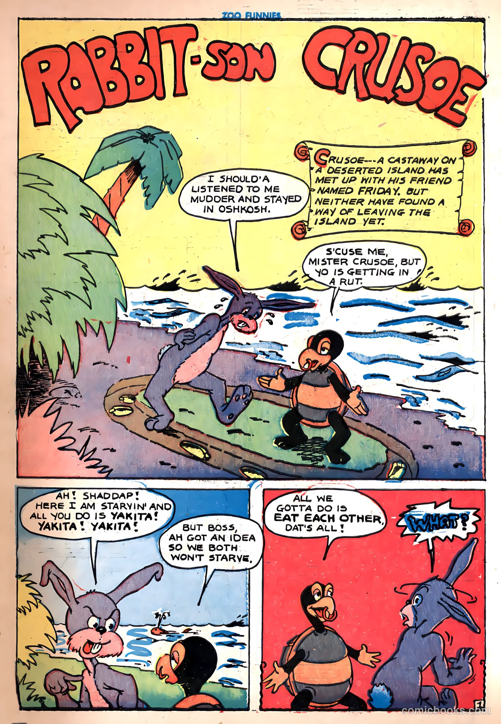 Zoo Funnies v1 #2 — page 3 of 52