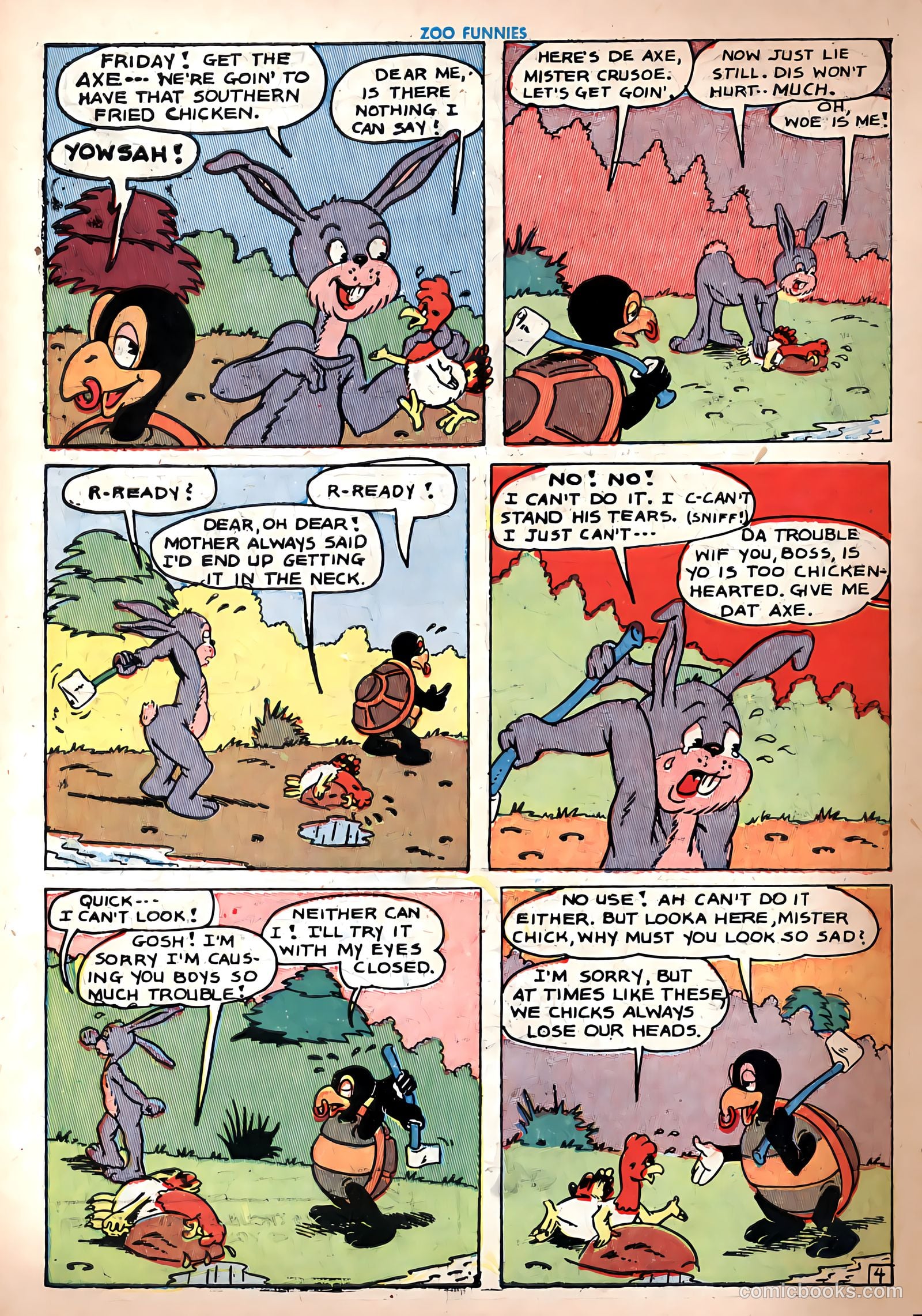 Zoo Funnies v1 #2 — page 6 of 52