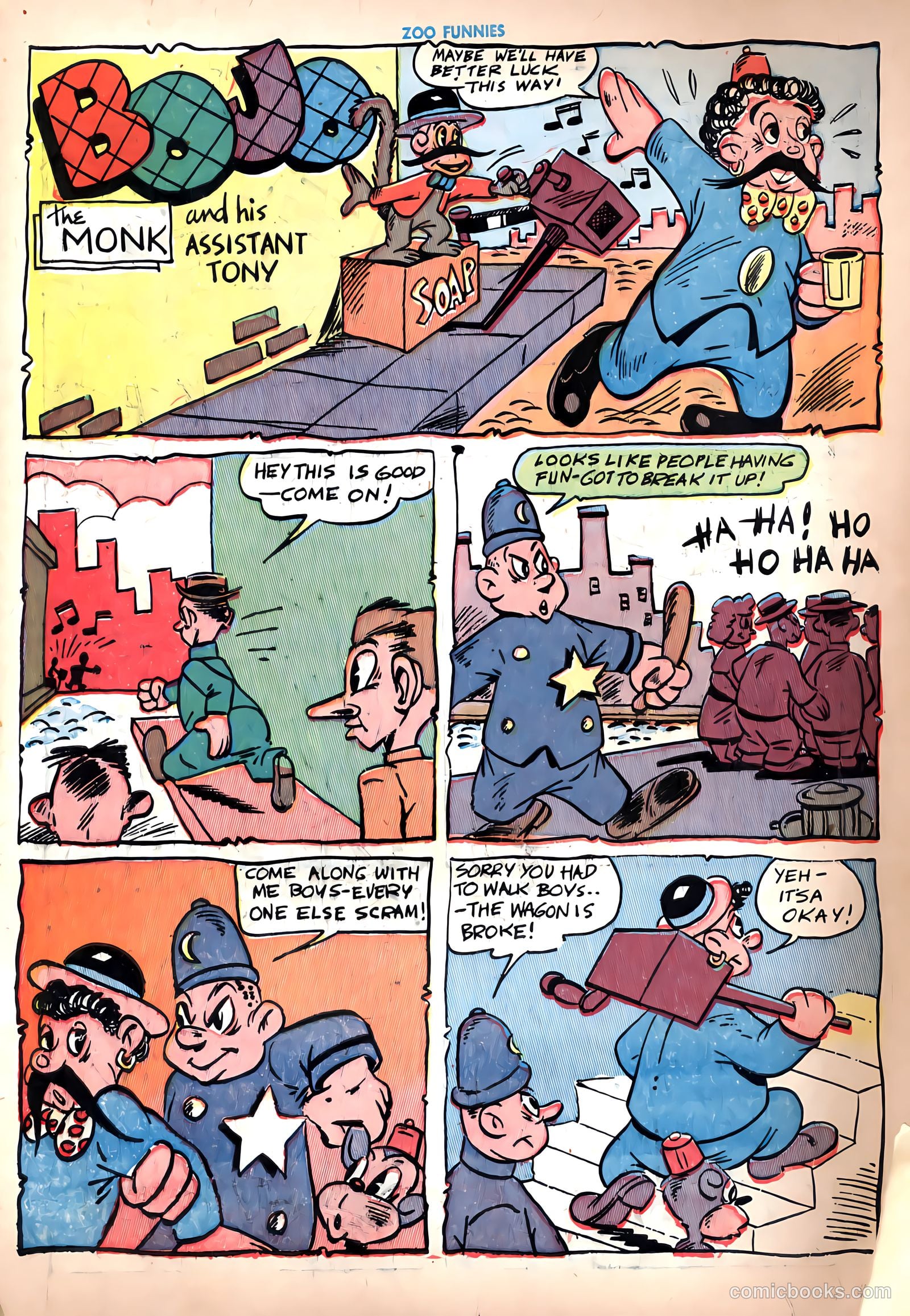Zoo Funnies v1 #2 — page 8 of 52