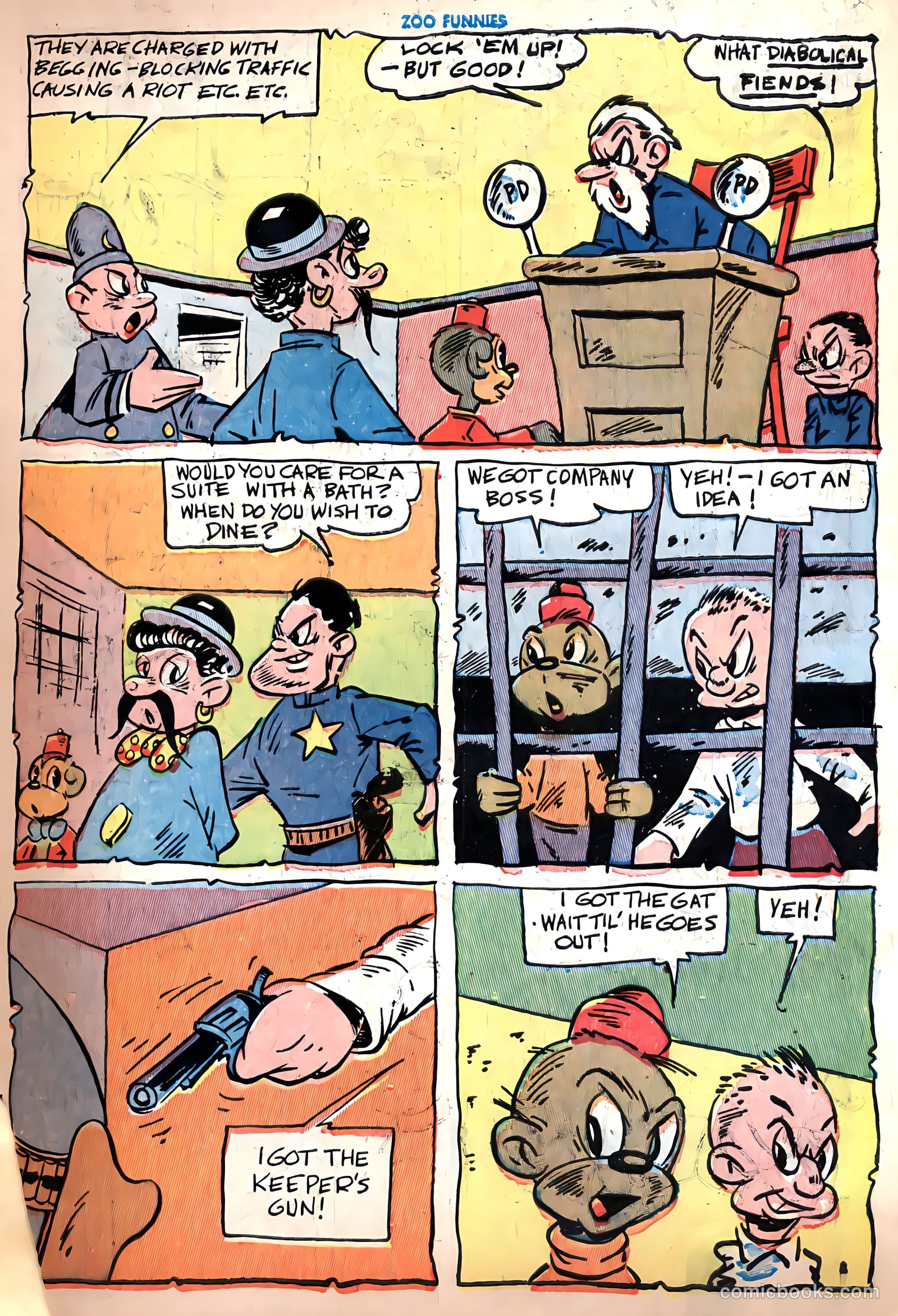 Zoo Funnies v1 #2 — page 9 of 52