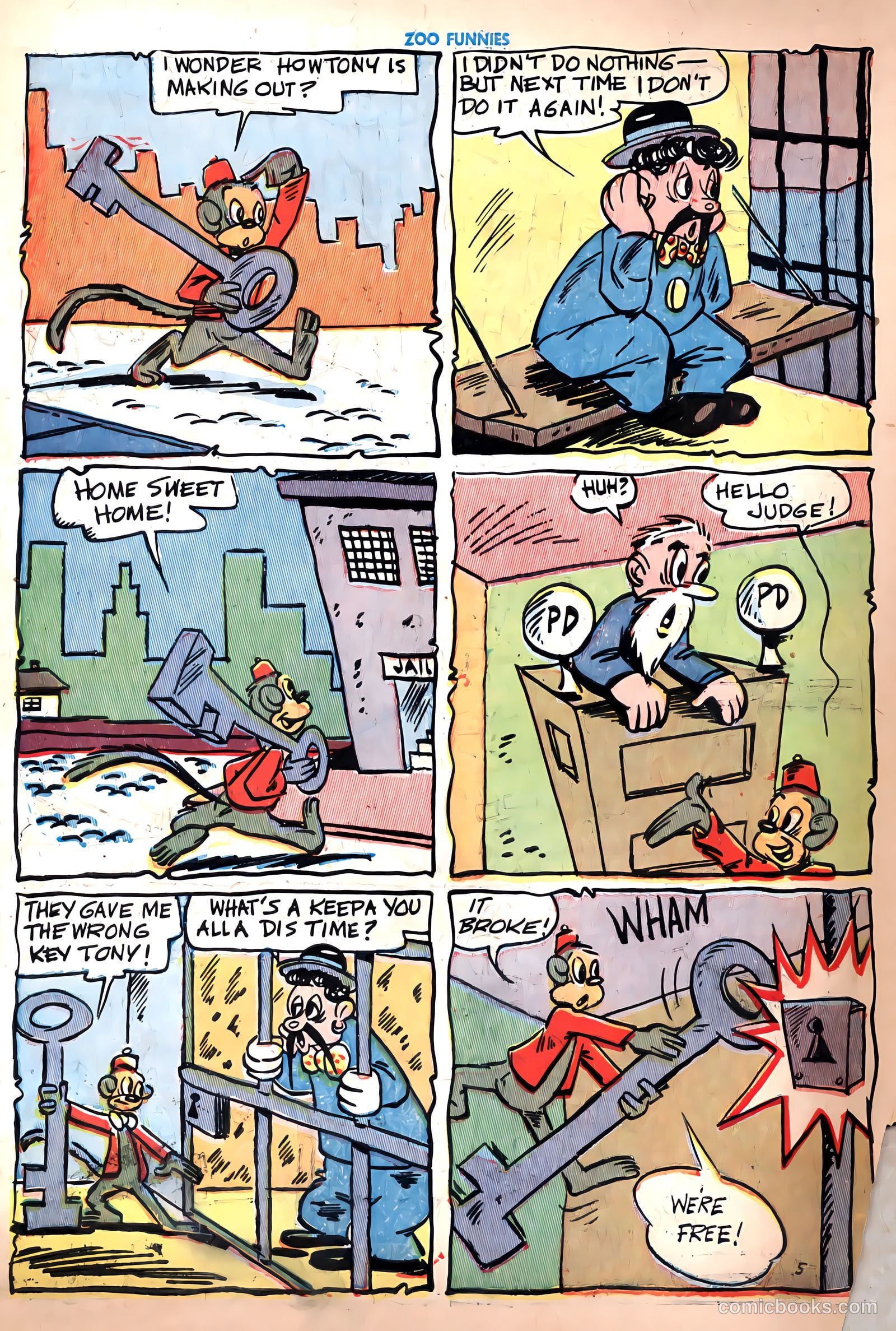 Zoo Funnies v1 #2 — page 12 of 52