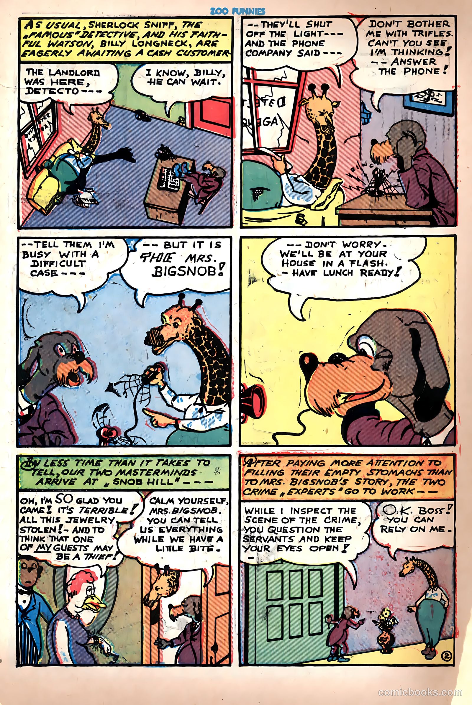 Zoo Funnies v1 #2 — page 16 of 52