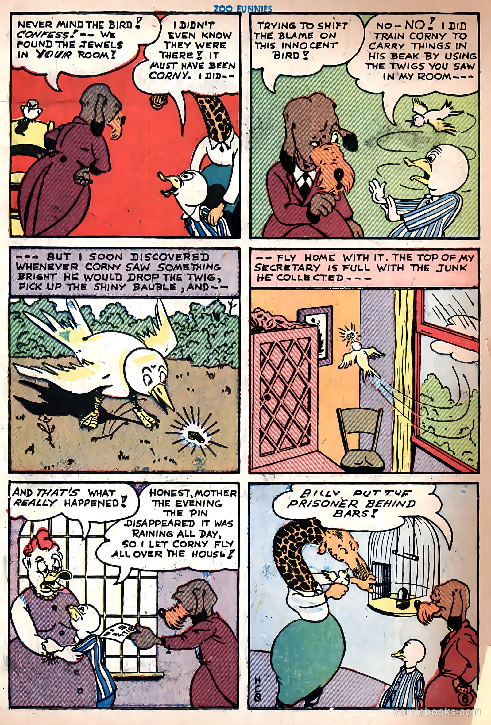 Zoo Funnies v1 #2 — page 20 of 52