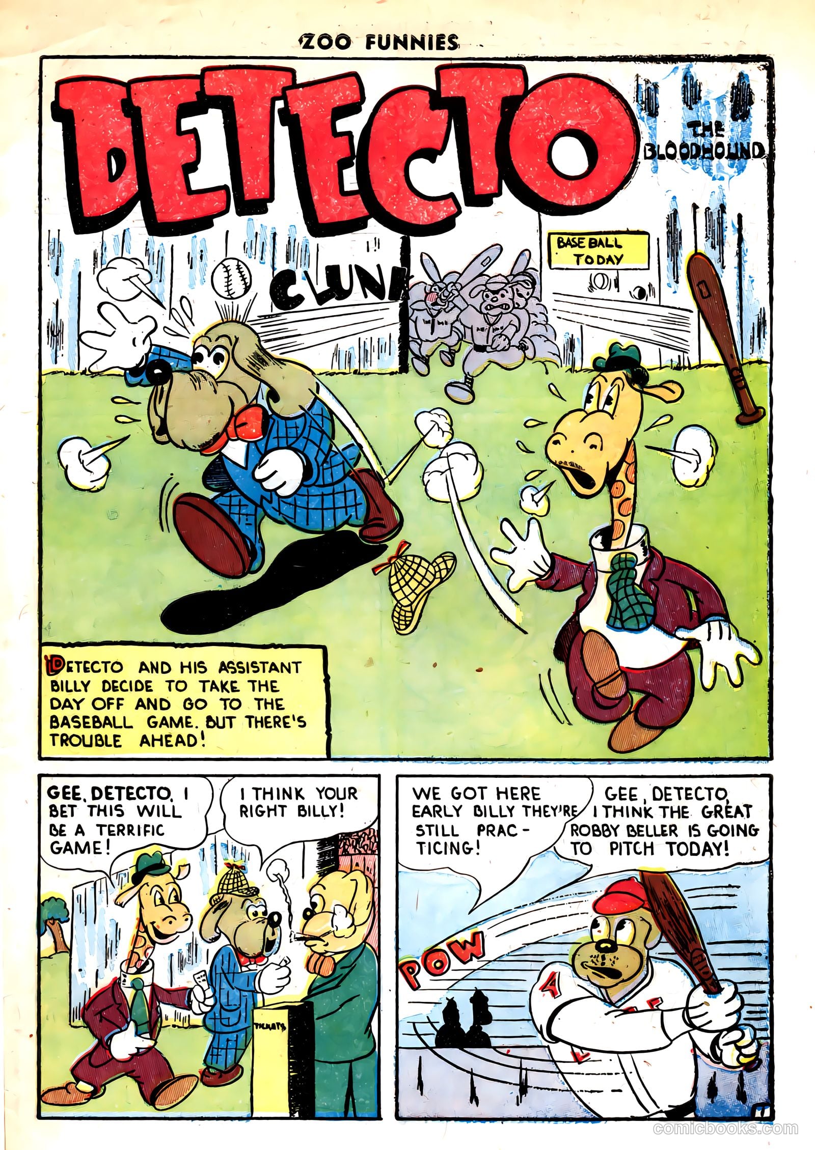 Zoo Funnies v1 #13 — page 3 of 36