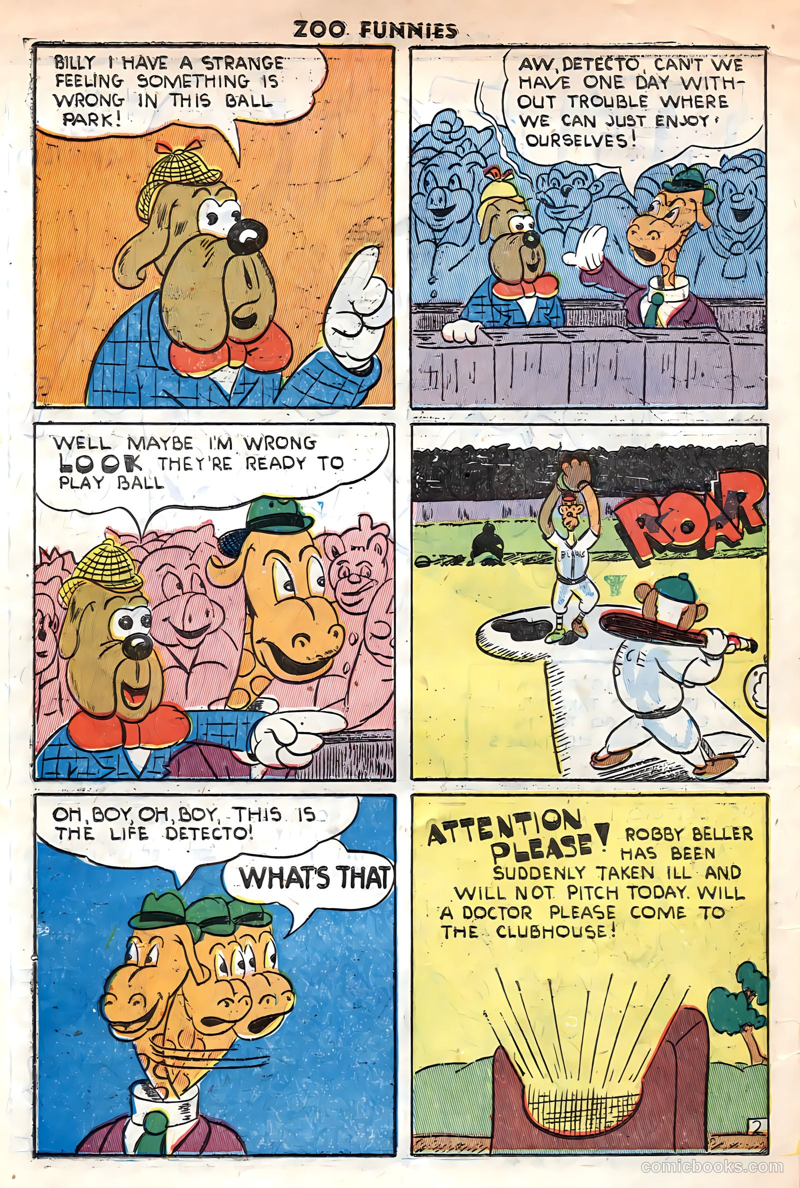 Zoo Funnies v1 #13 — page 4 of 36