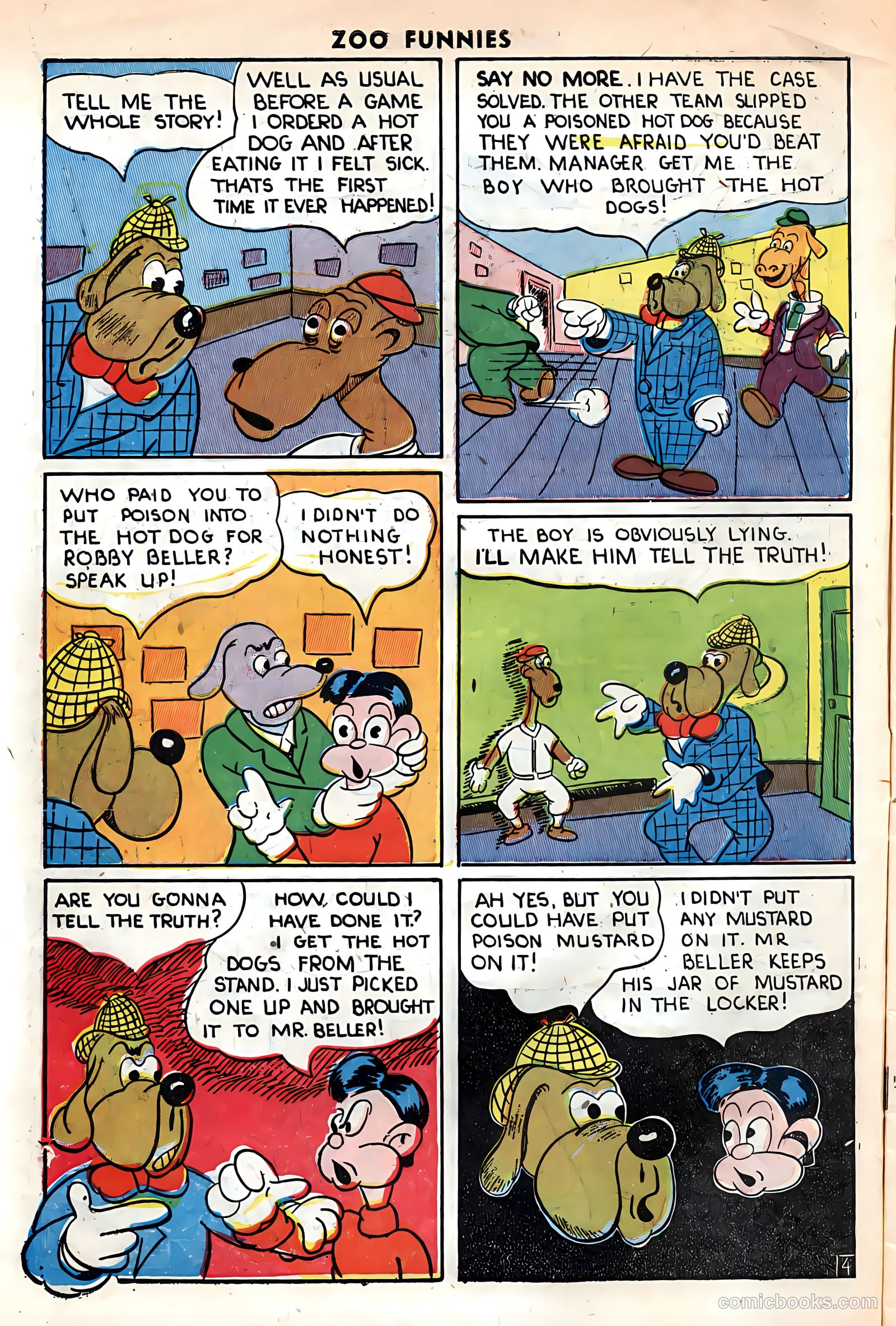 Zoo Funnies v1 #13 — page 6 of 36