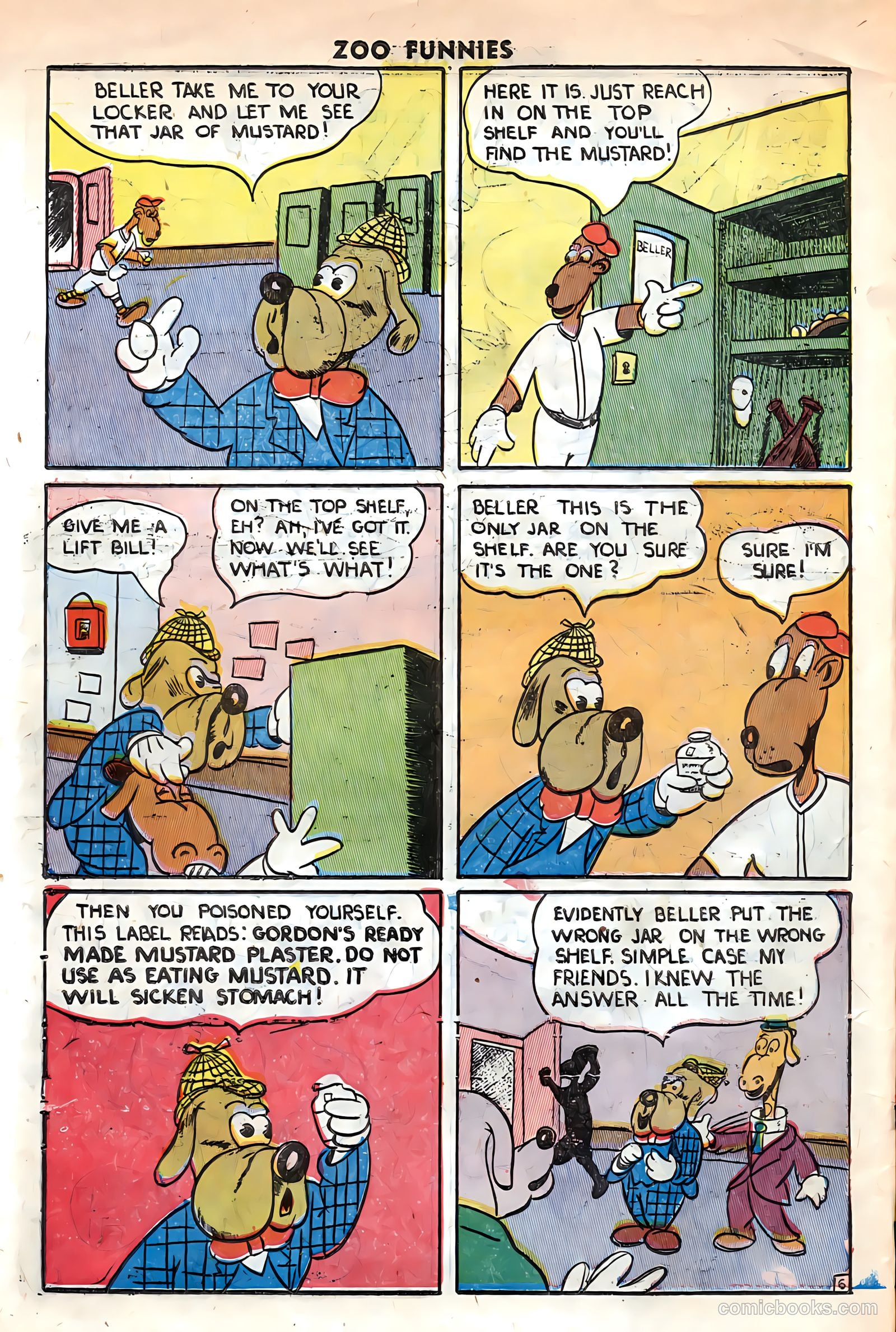 Zoo Funnies v1 #13 — page 8 of 36