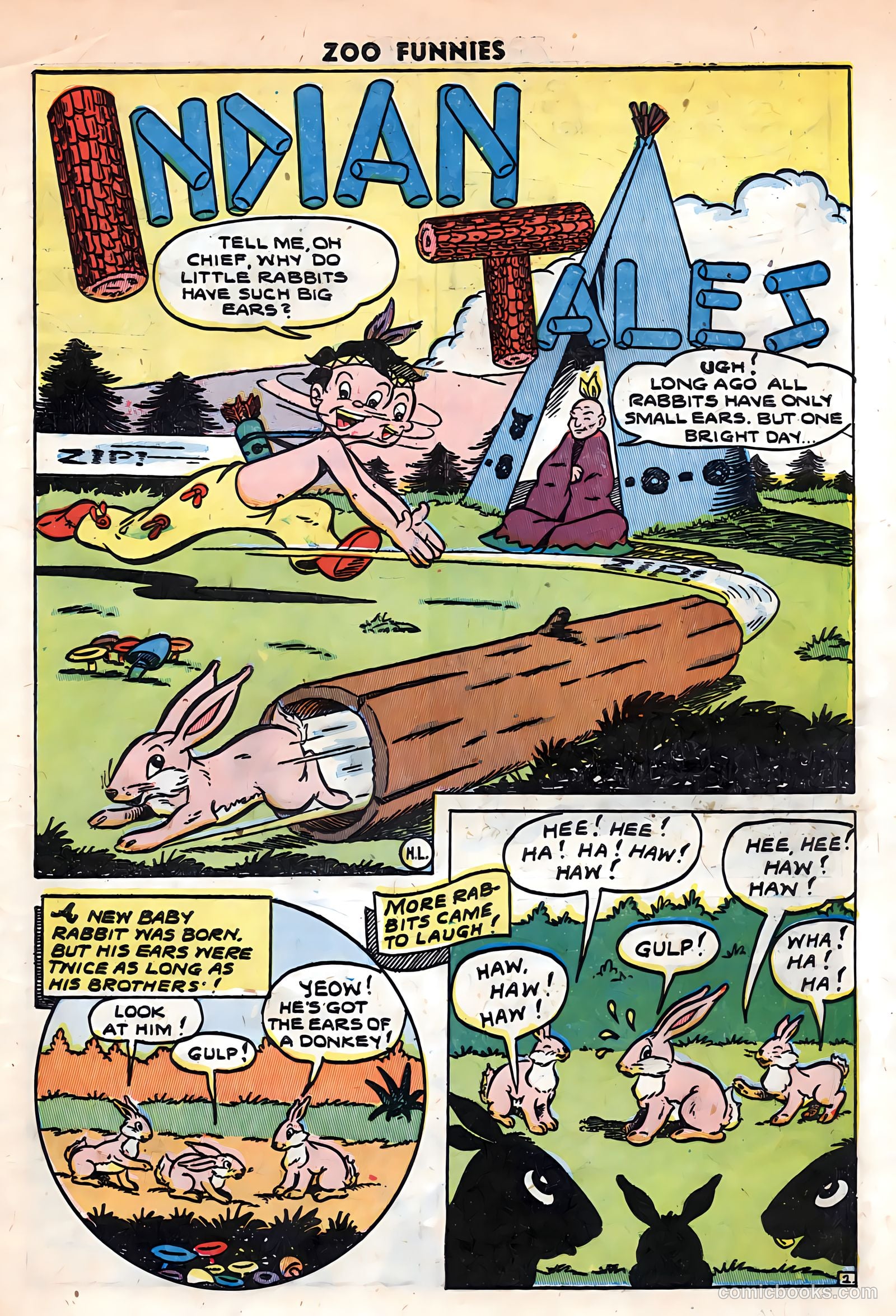 Zoo Funnies v1 #13 — page 9 of 36