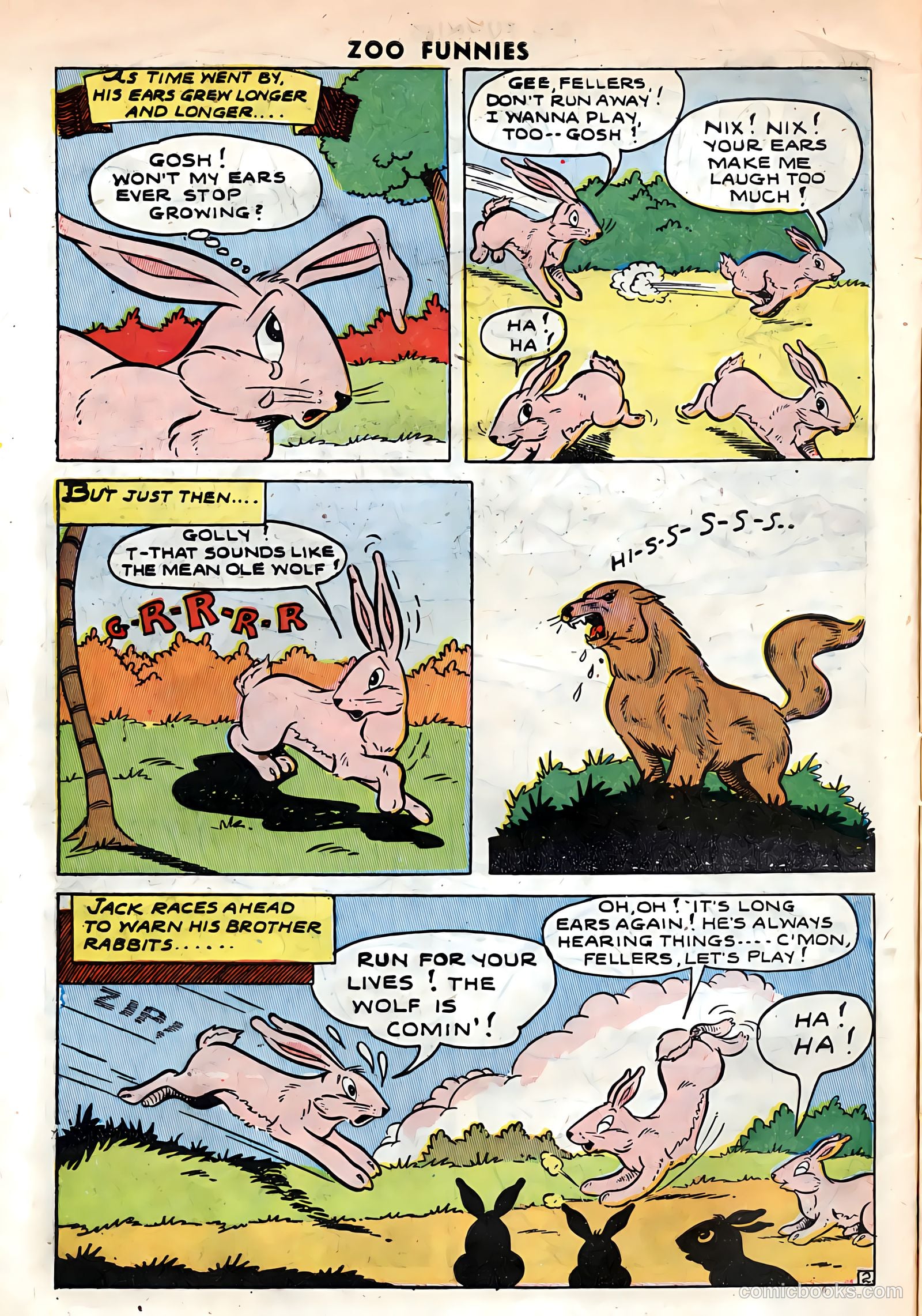 Zoo Funnies v1 #13 — page 10 of 36
