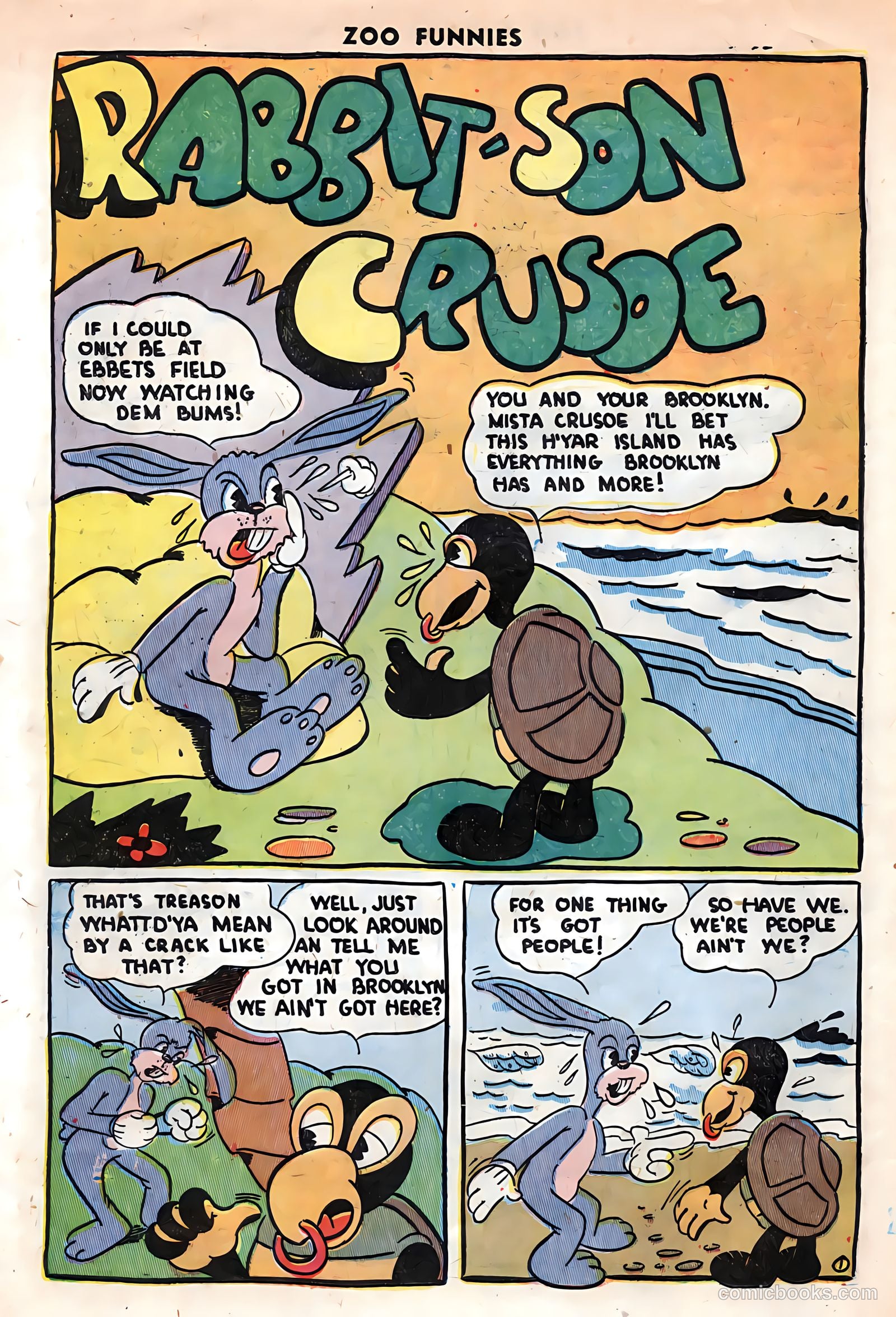 Zoo Funnies v1 #13 — page 12 of 36