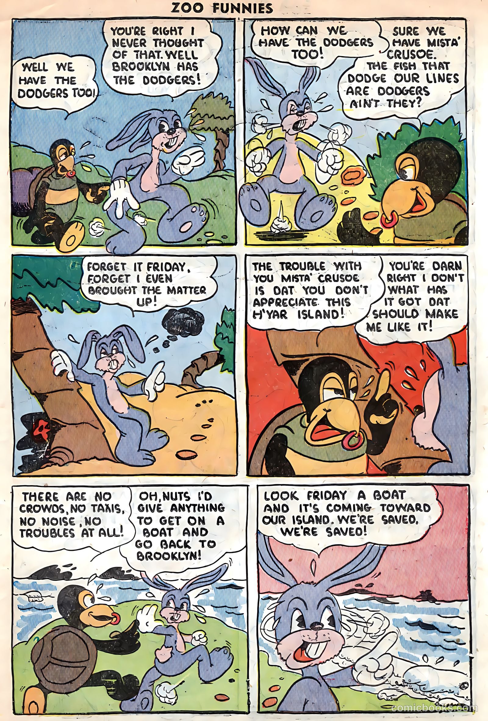 Zoo Funnies v1 #13 — page 13 of 36