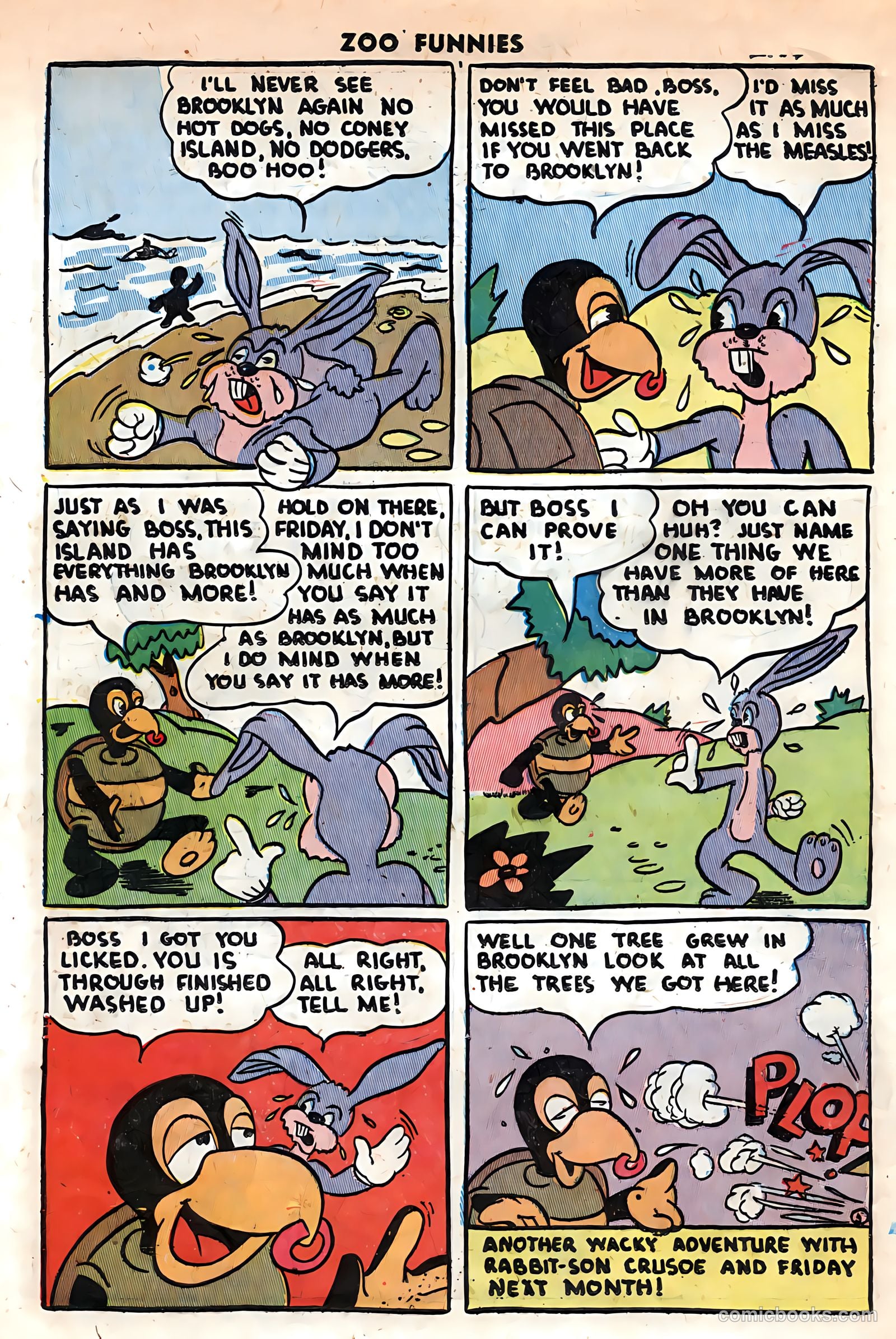 Zoo Funnies v1 #13 — page 16 of 36