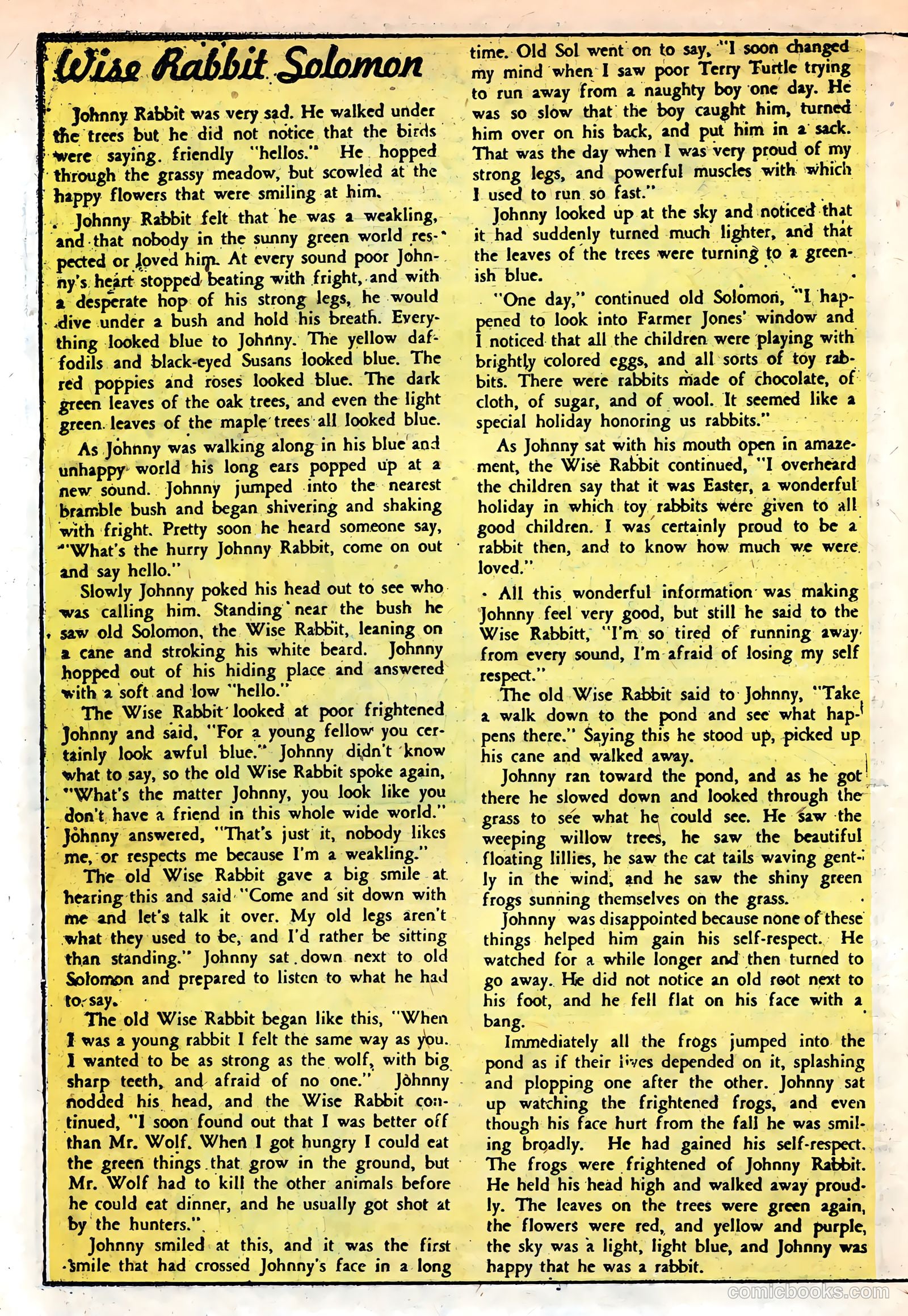 Zoo Funnies v1 #13 — page 18 of 36