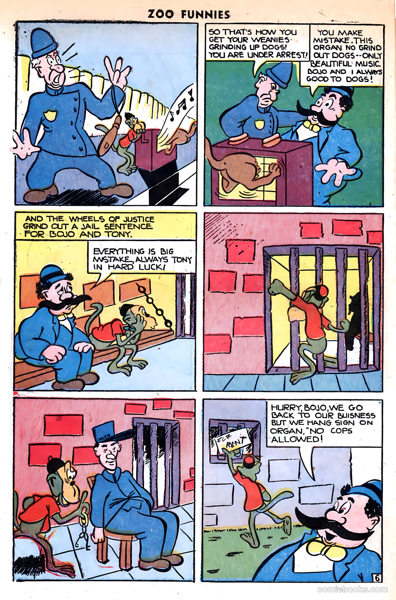 Zoo Funnies v1 #13 — page 34 of 36