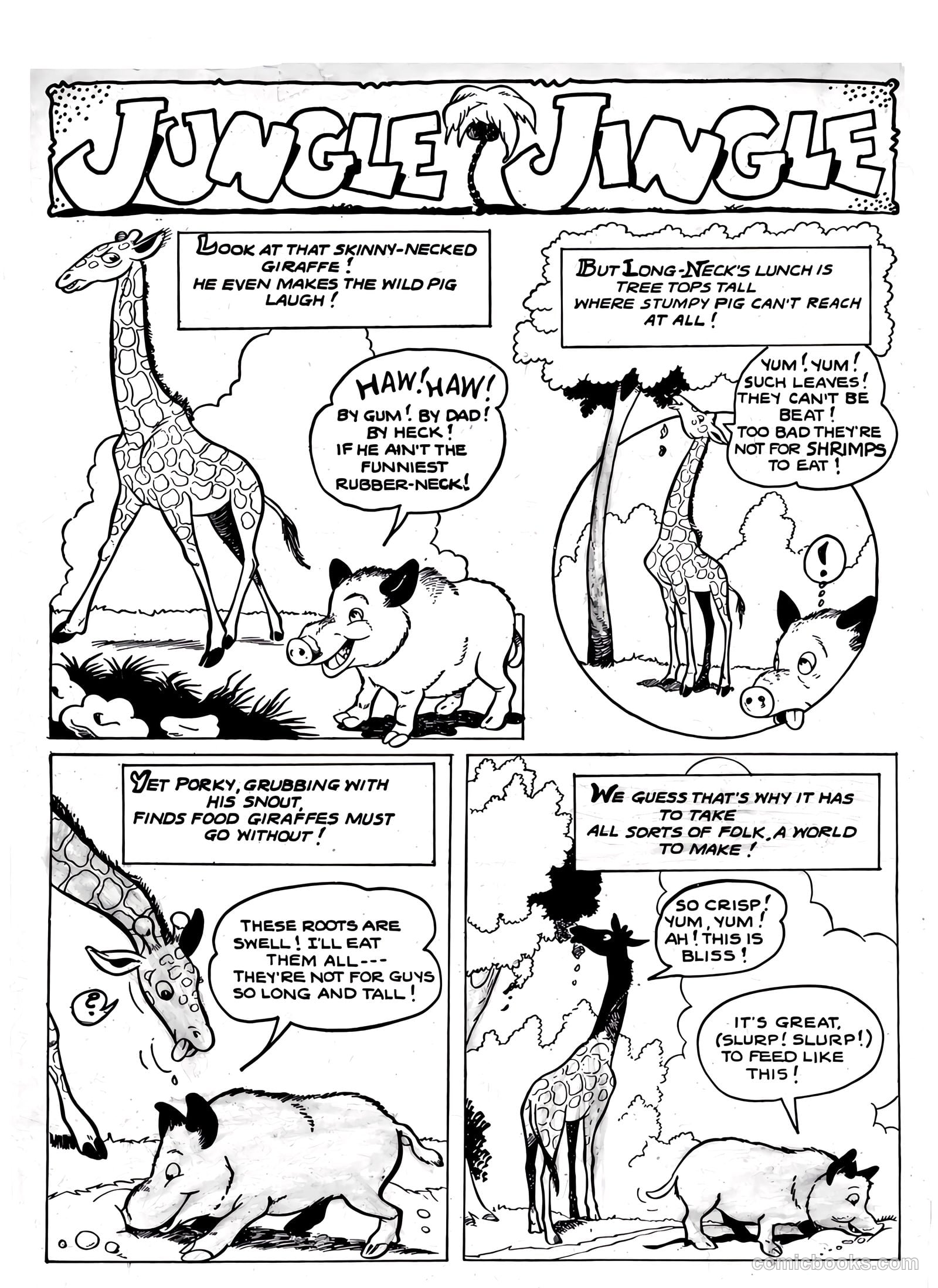 Zoo Funnies v1 #13 — page 35 of 36