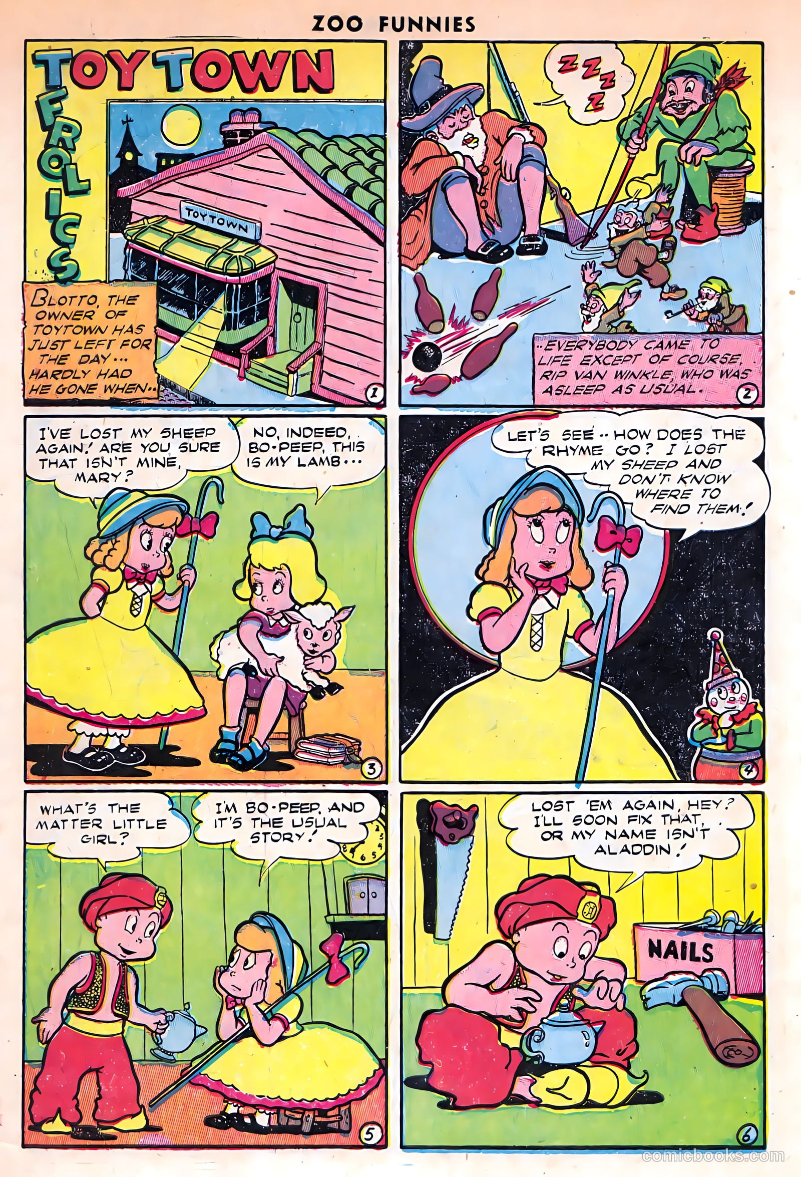 Zoo Funnies v1 #9 — page 3 of 52