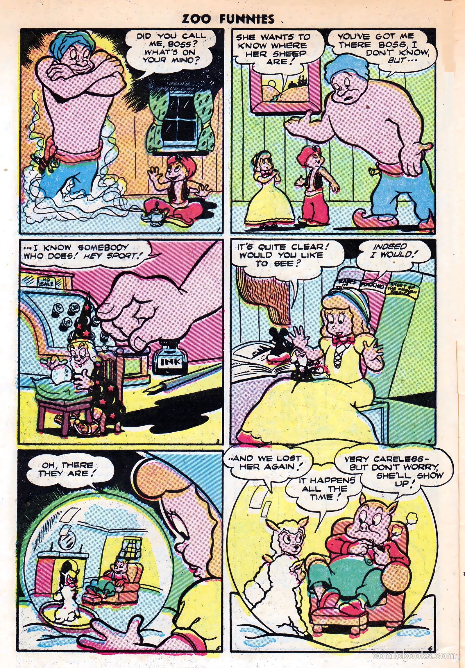Zoo Funnies v1 #9 — page 4 of 52