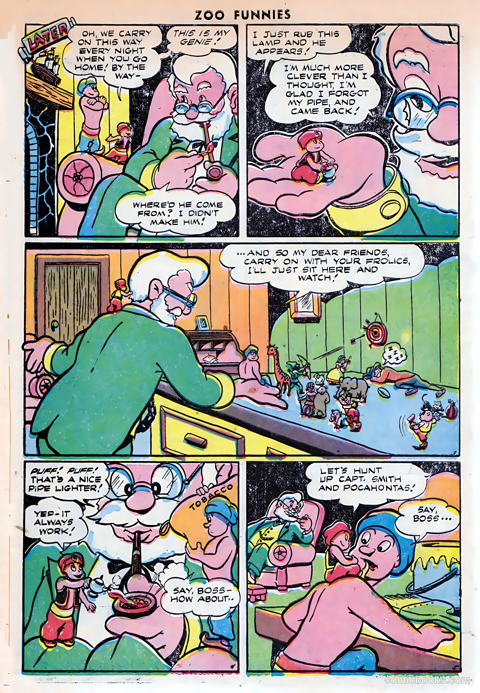 Zoo Funnies v1 #9 — page 7 of 52