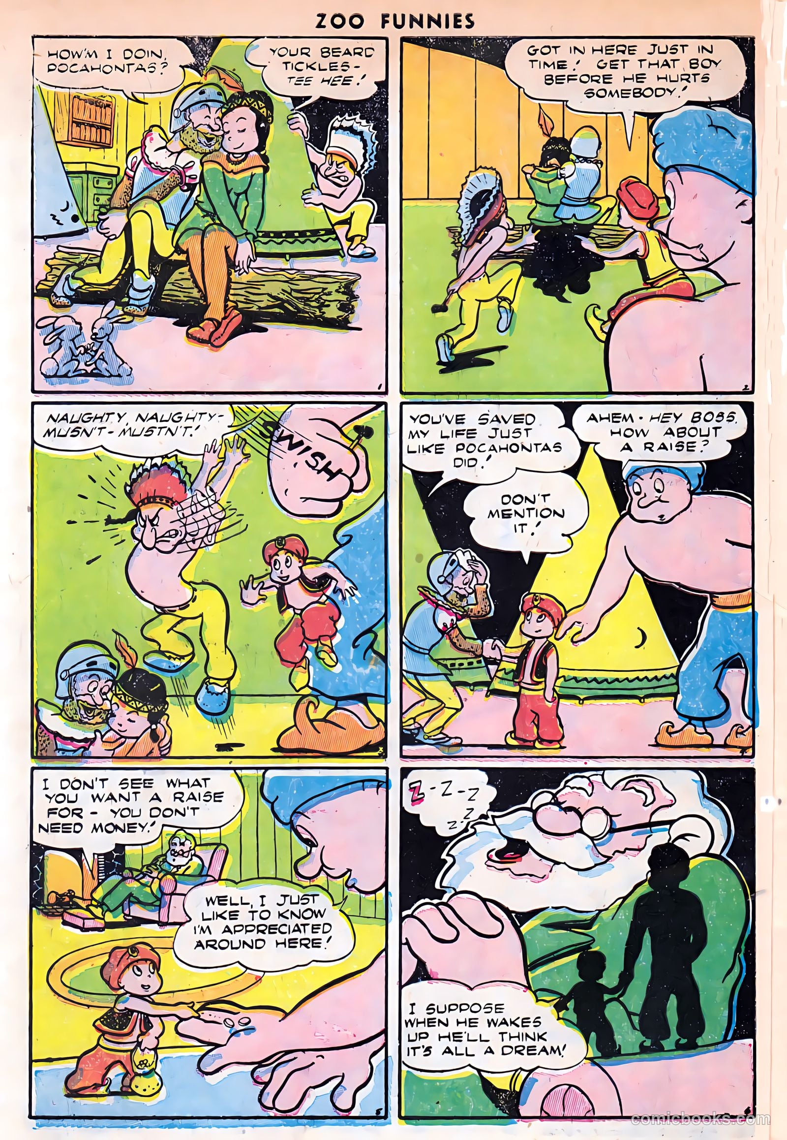Zoo Funnies v1 #9 — page 8 of 52