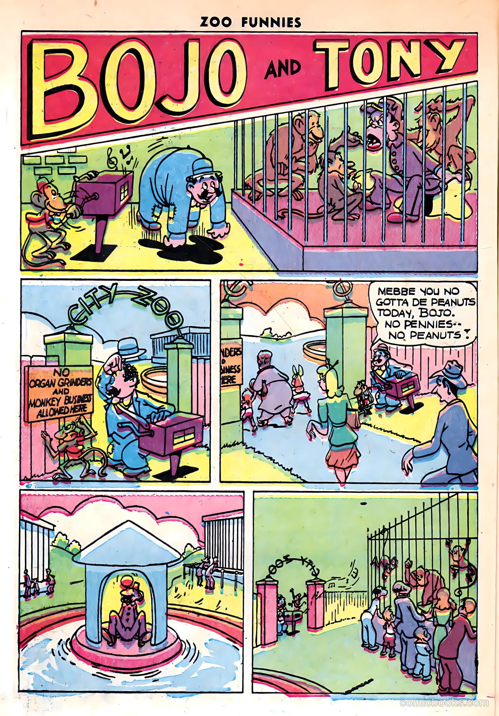 Zoo Funnies v1 #9 — page 10 of 52