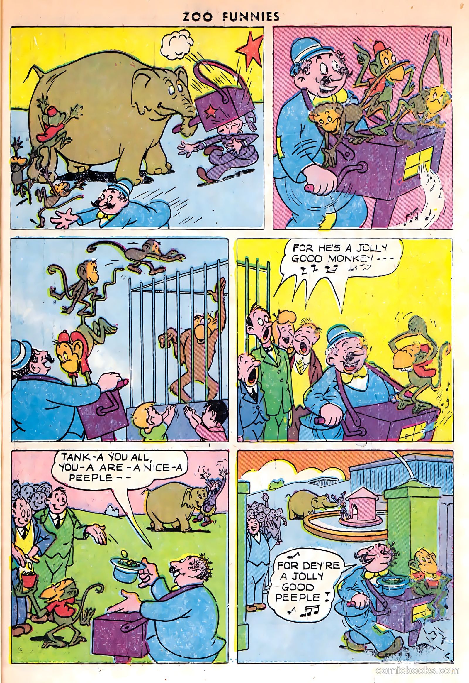 Zoo Funnies v1 #9 — page 15 of 52