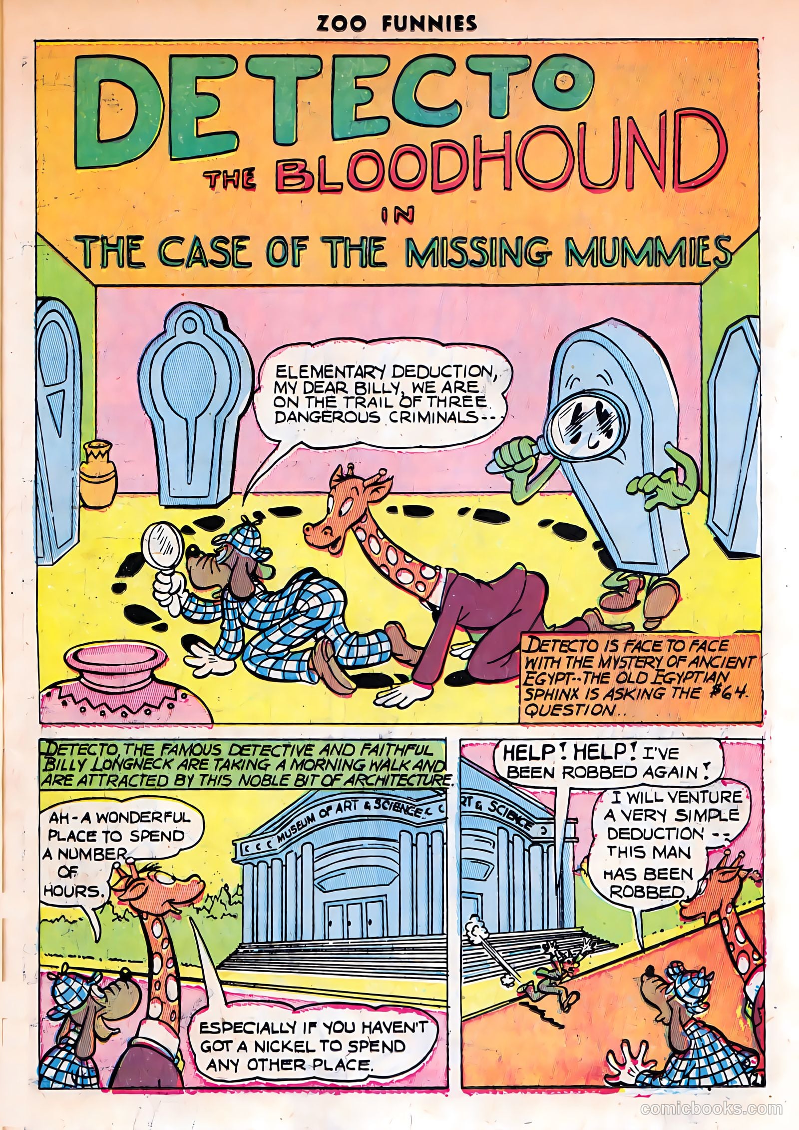 Zoo Funnies v1 #9 — page 17 of 52