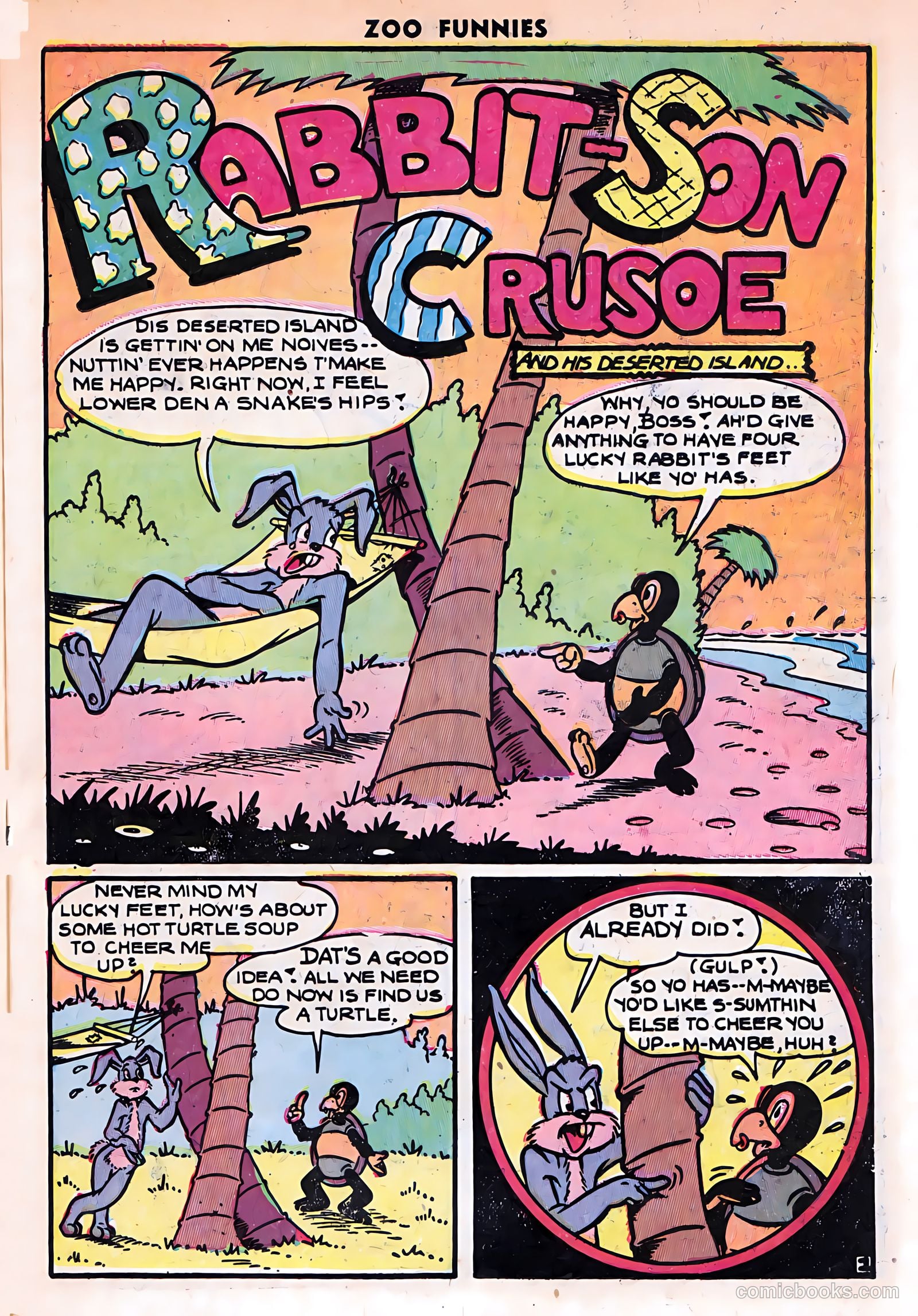 Zoo Funnies v1 #9 — page 25 of 52