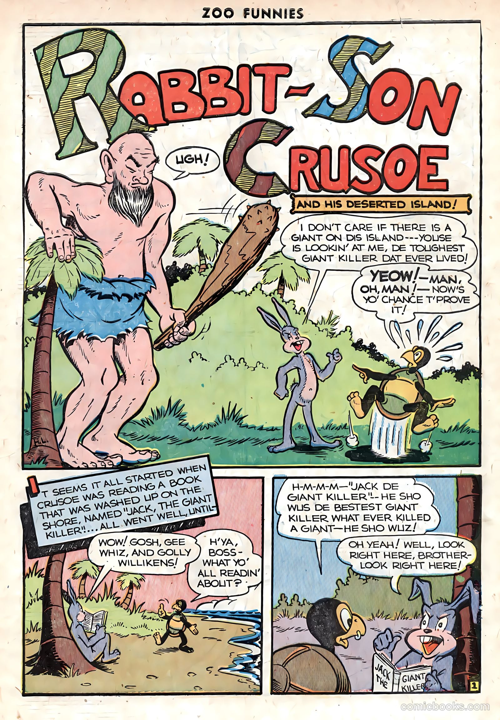 Zoo Funnies v1 #11 — page 3 of 36