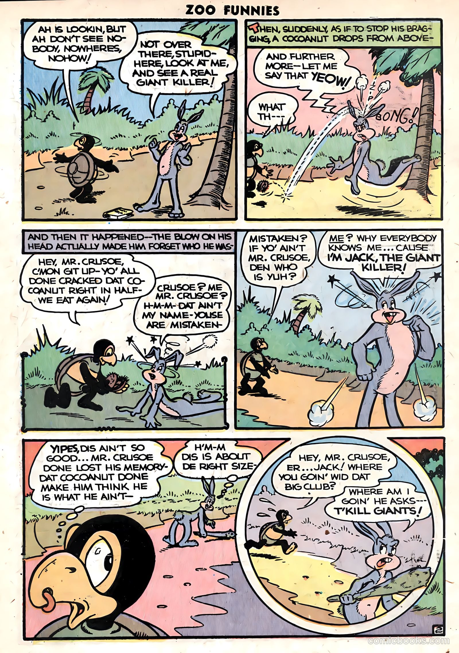 Zoo Funnies v1 #11 — page 4 of 36