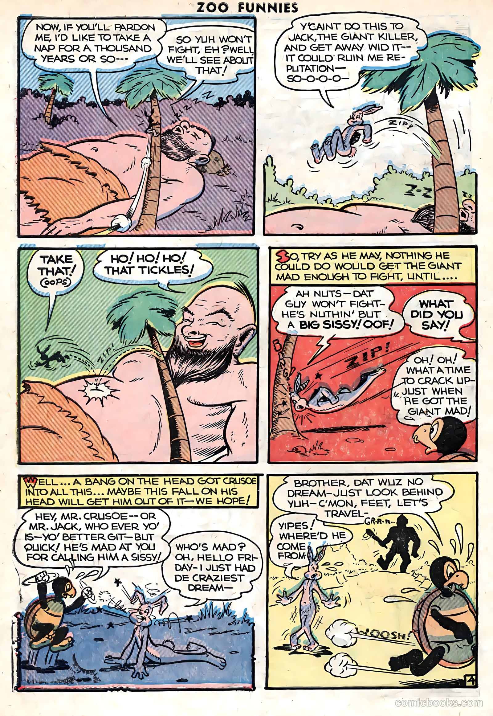 Zoo Funnies v1 #11 — page 6 of 36