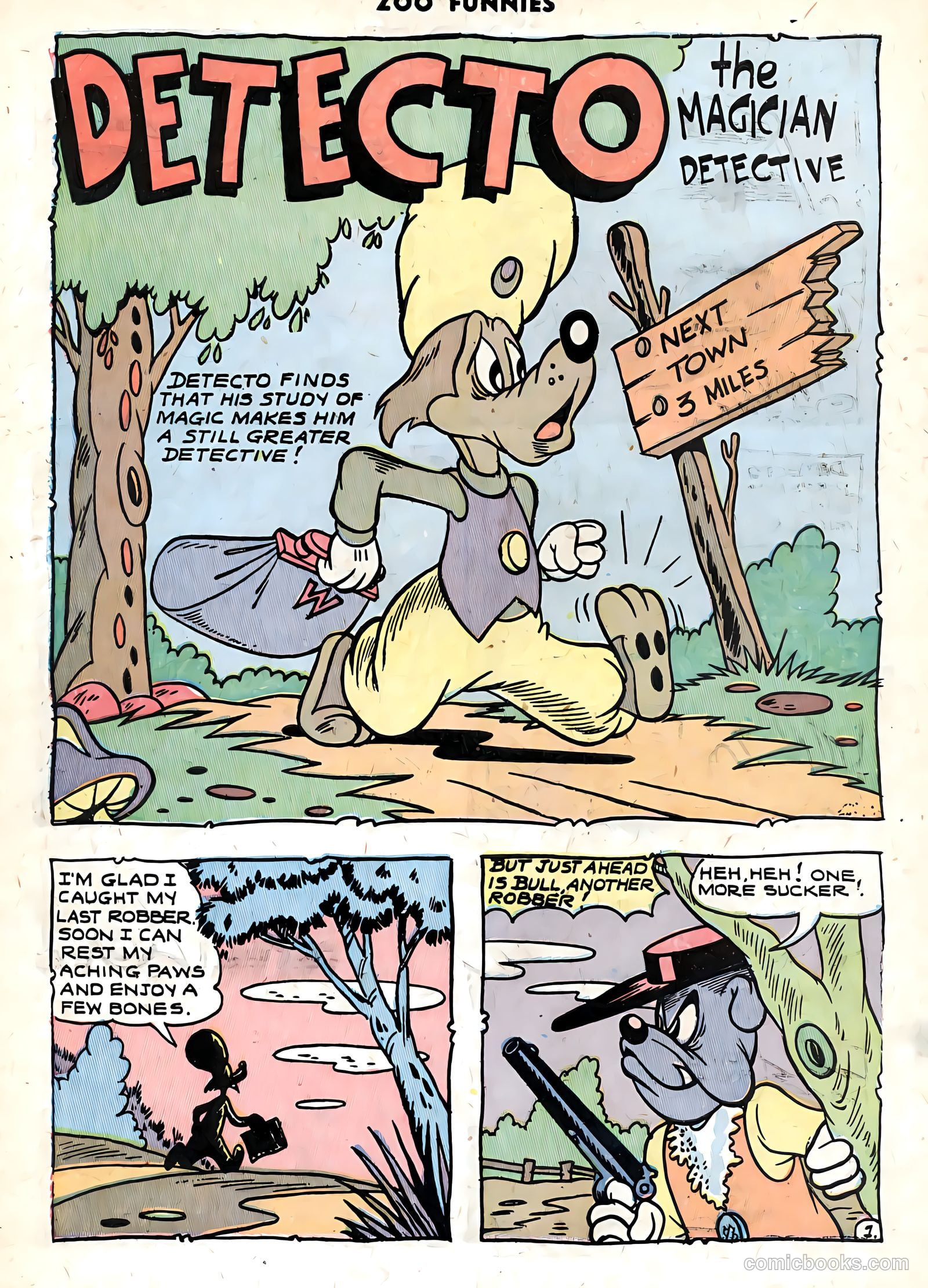 Zoo Funnies v1 #11 — page 8 of 36