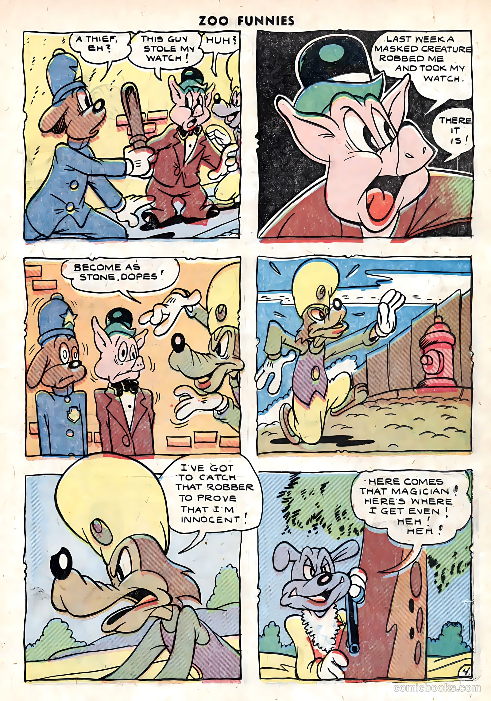 Zoo Funnies v1 #11 — page 11 of 36