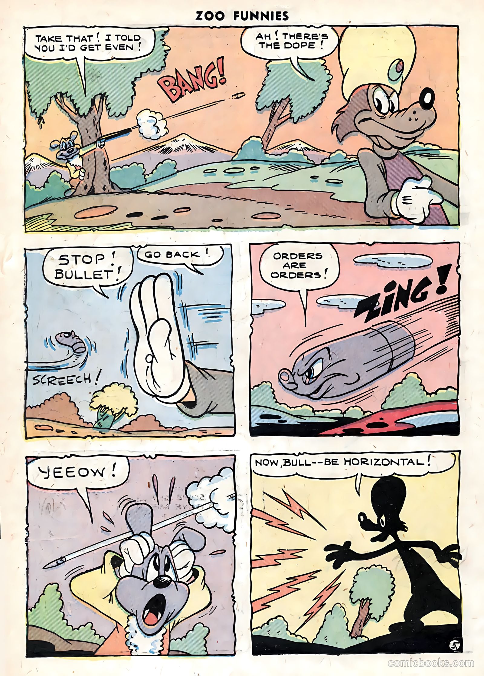 Zoo Funnies v1 #11 — page 12 of 36