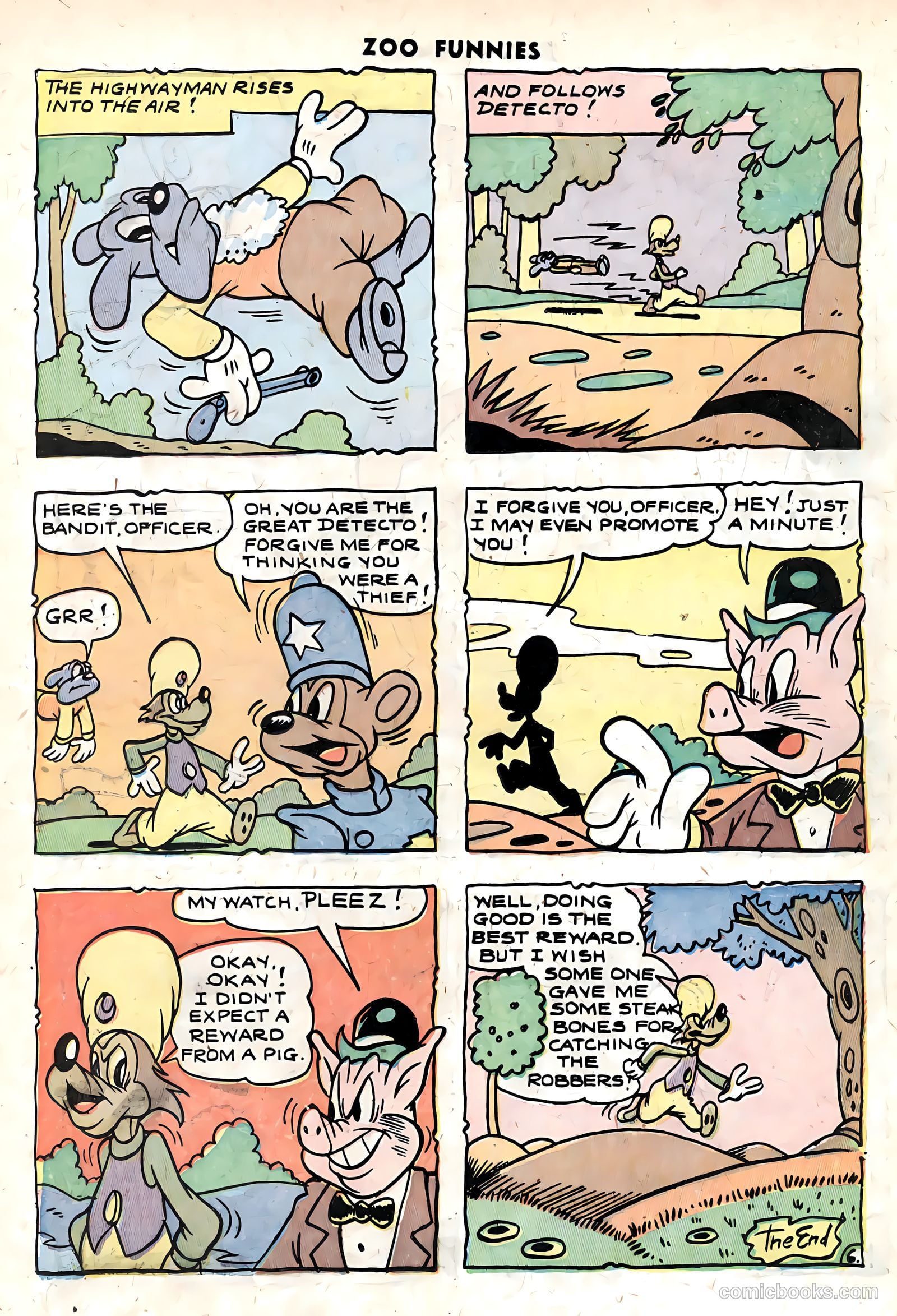 Zoo Funnies v1 #11 — page 13 of 36