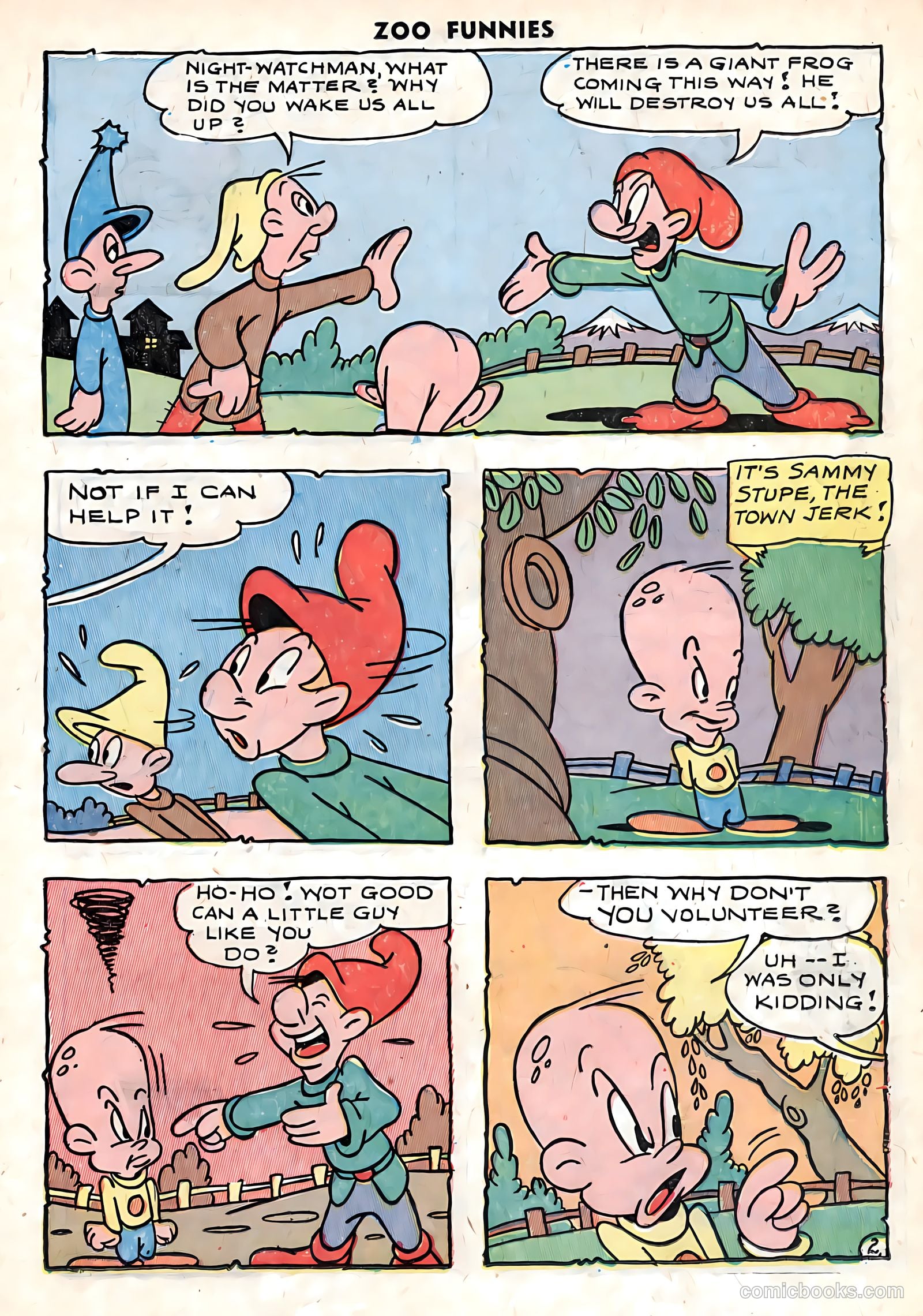Zoo Funnies v1 #11 — page 15 of 36