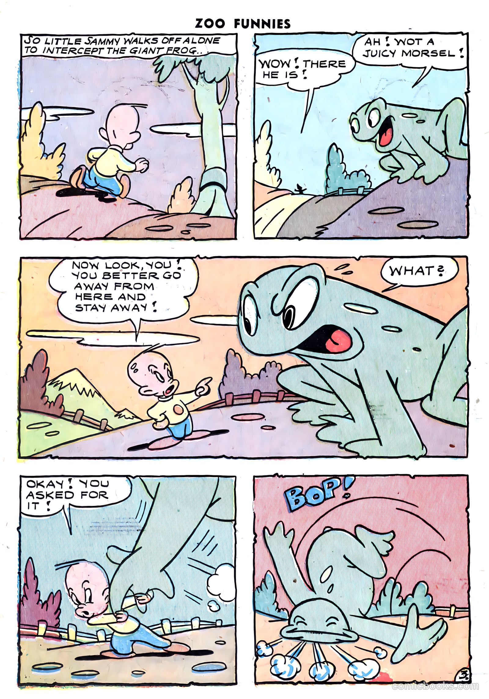 Zoo Funnies v1 #11 — page 16 of 36