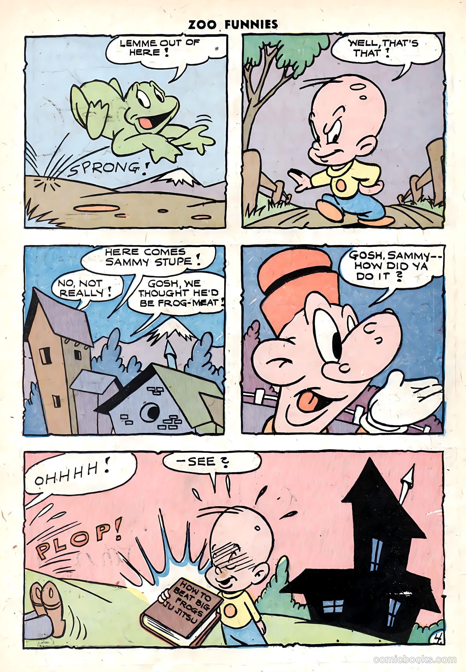 Zoo Funnies v1 #11 — page 17 of 36