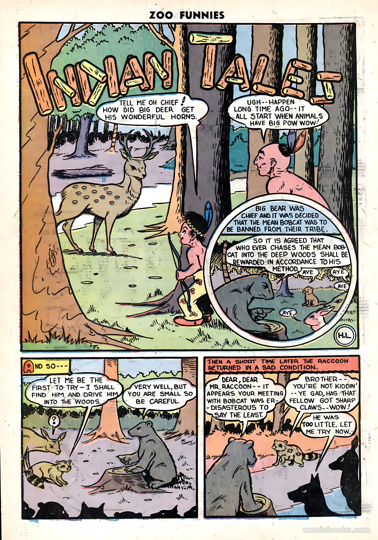 Zoo Funnies v1 #11 — page 20 of 36