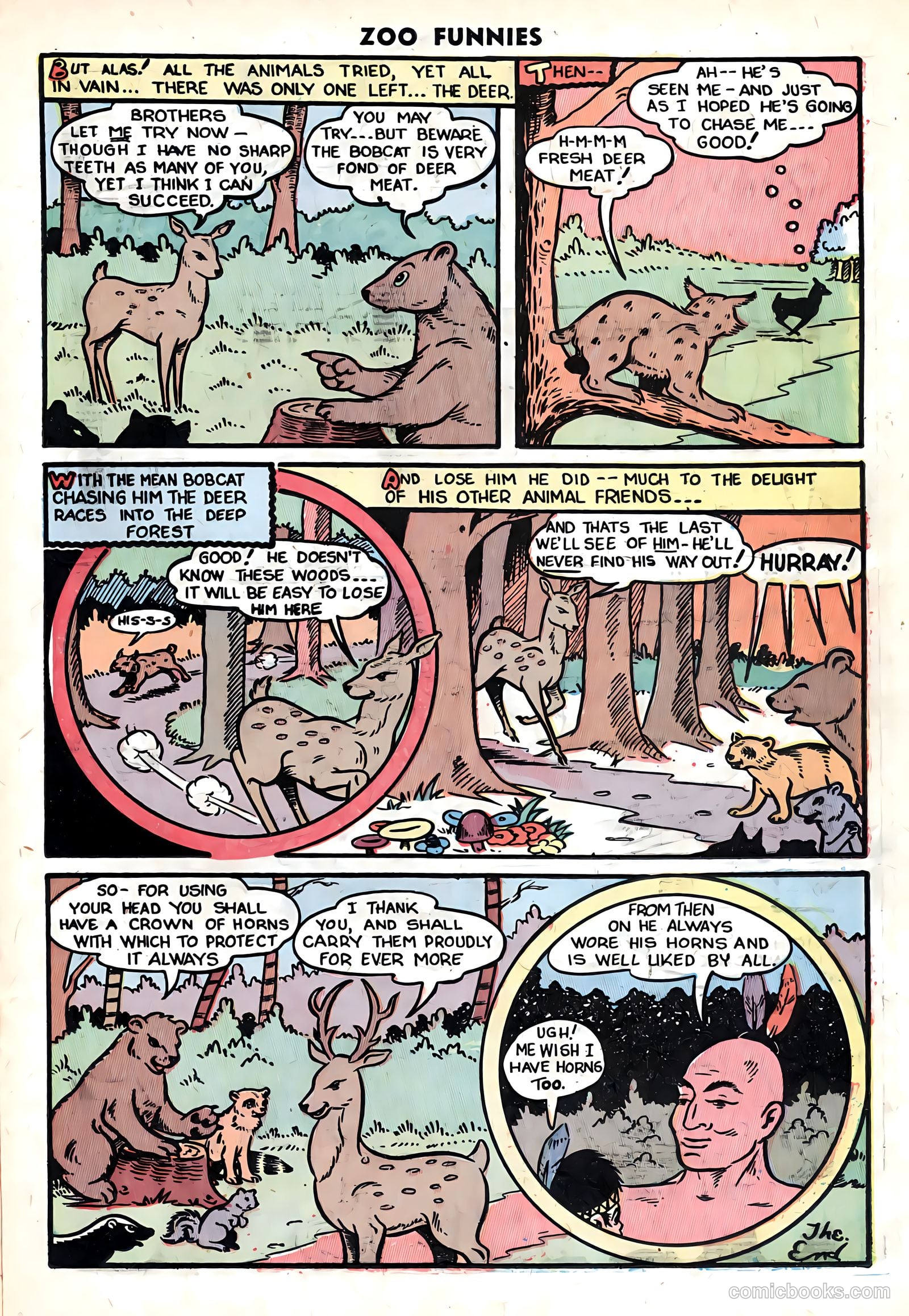 Zoo Funnies v1 #11 — page 21 of 36