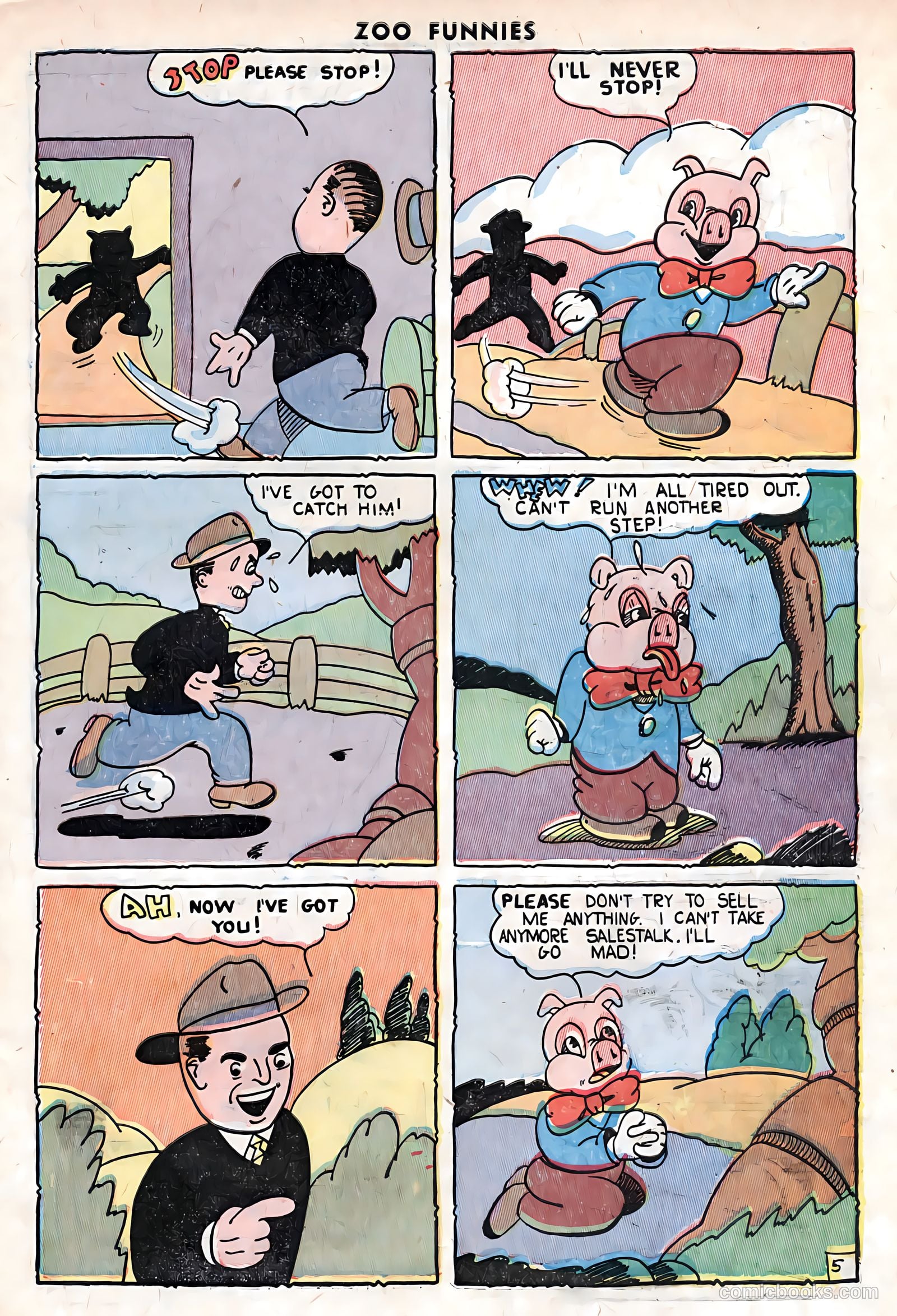 Zoo Funnies v1 #11 — page 31 of 36