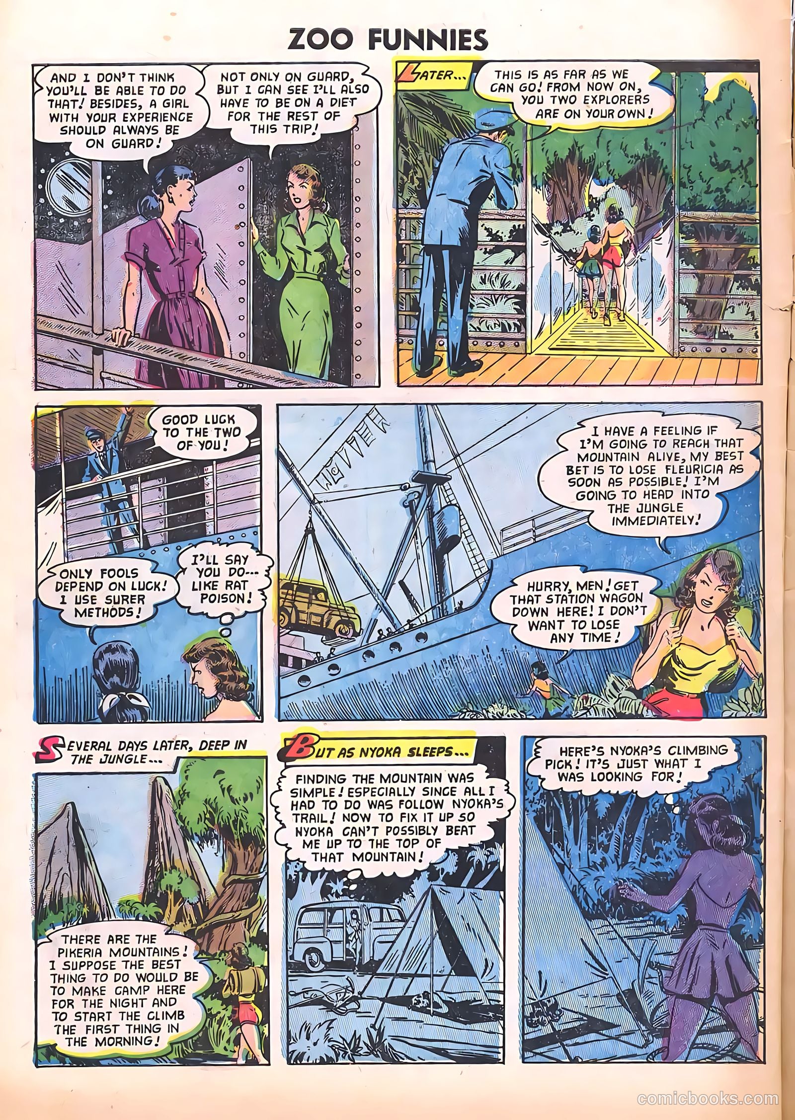 Zoo Funnies v2 #9 — page 8 of 36