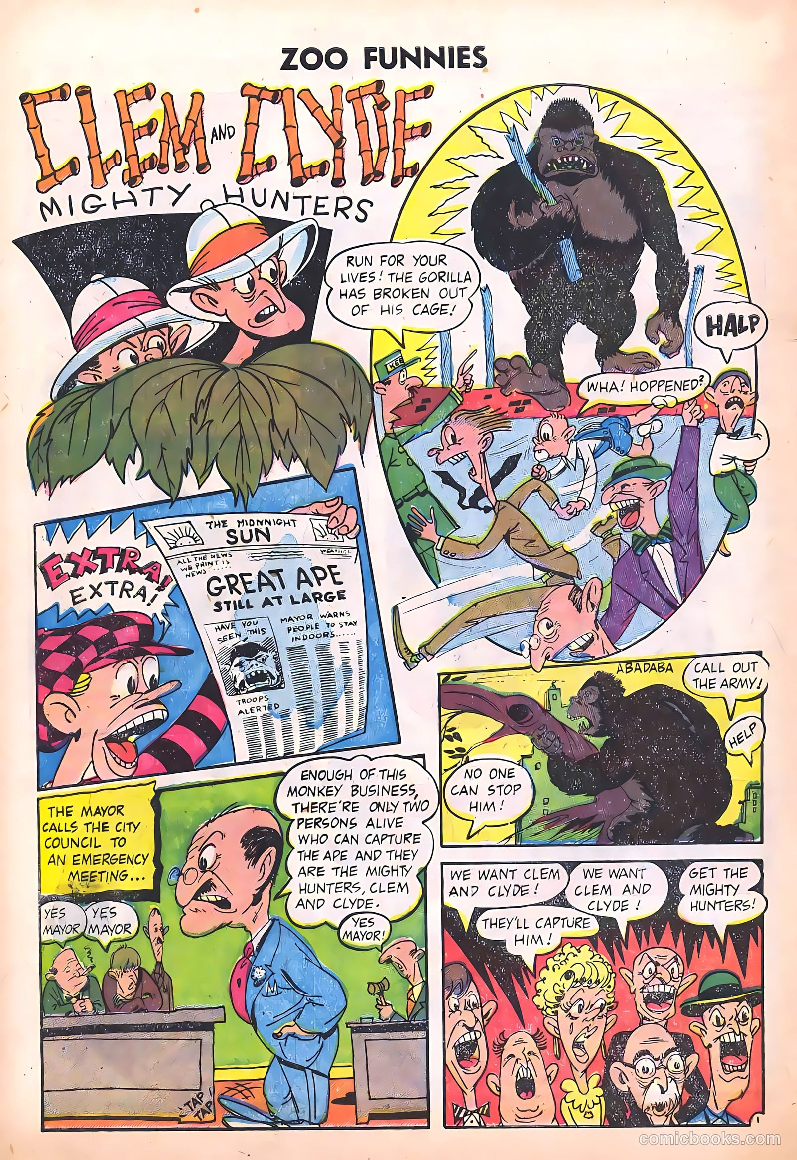 Zoo Funnies v2 #9 — page 10 of 36