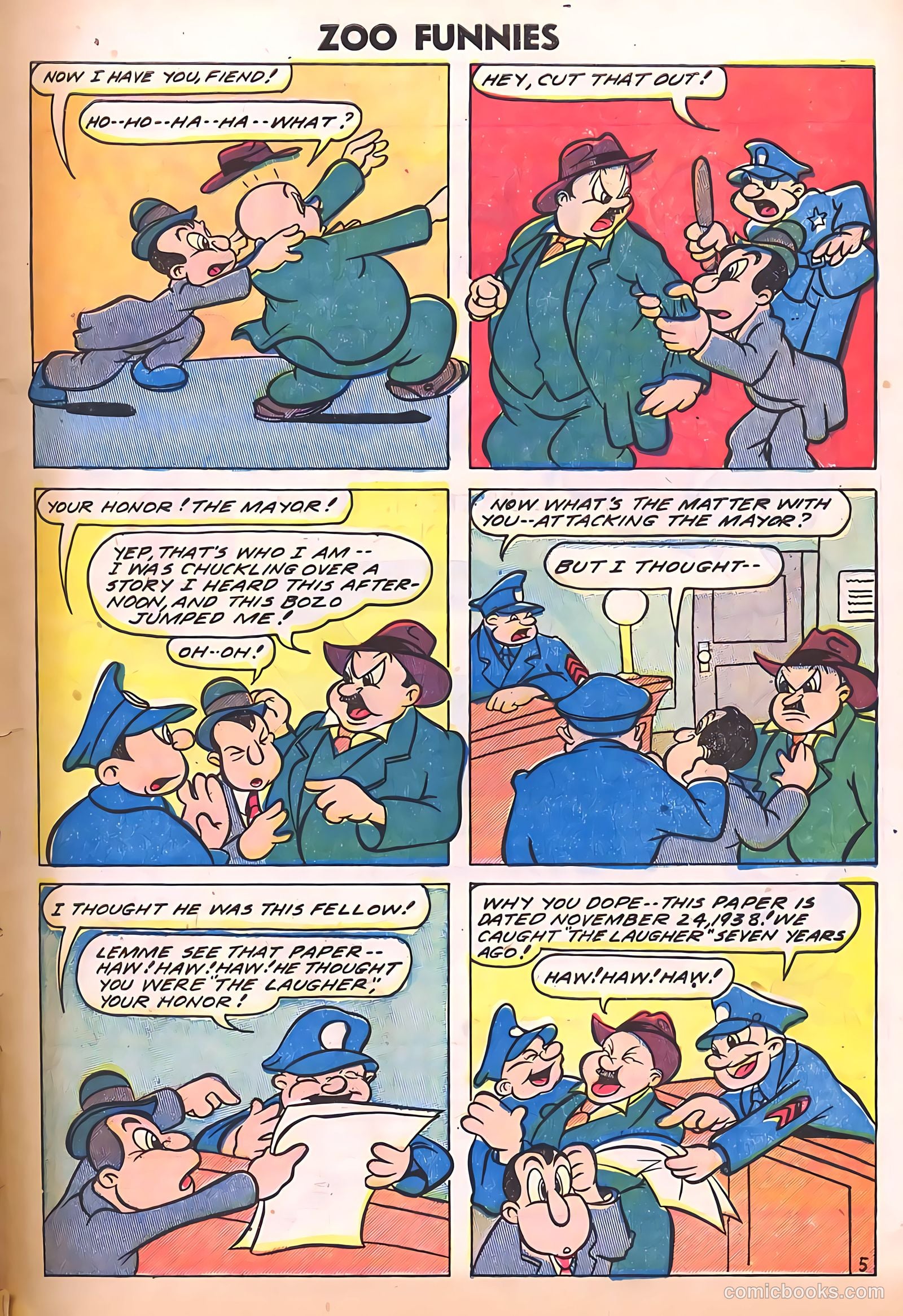 Zoo Funnies v2 #9 — page 33 of 36