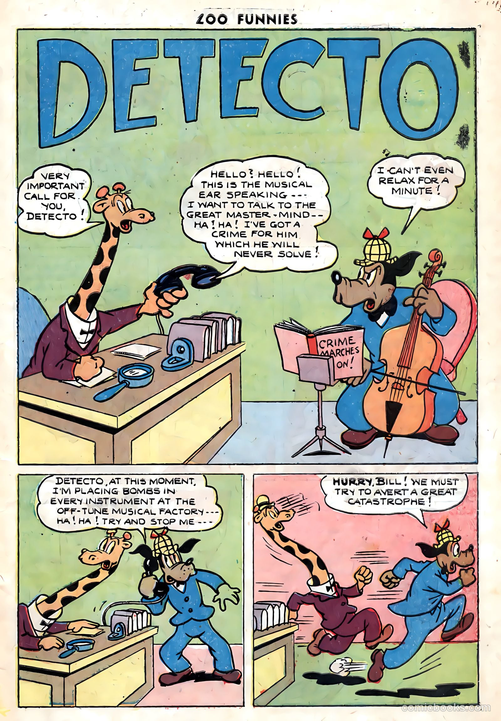 Zoo Funnies v1 #12 — page 3 of 36