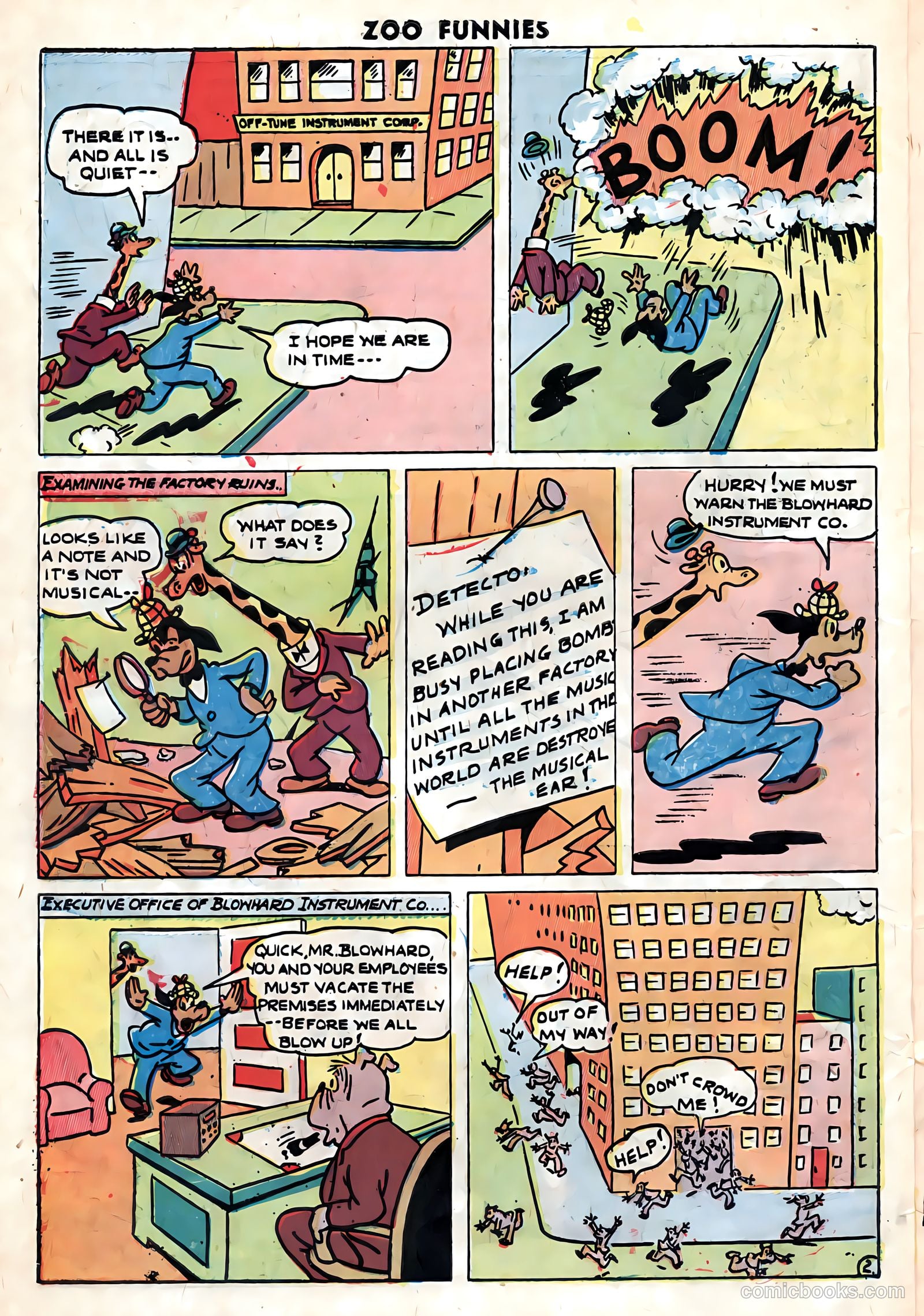 Zoo Funnies v1 #12 — page 4 of 36
