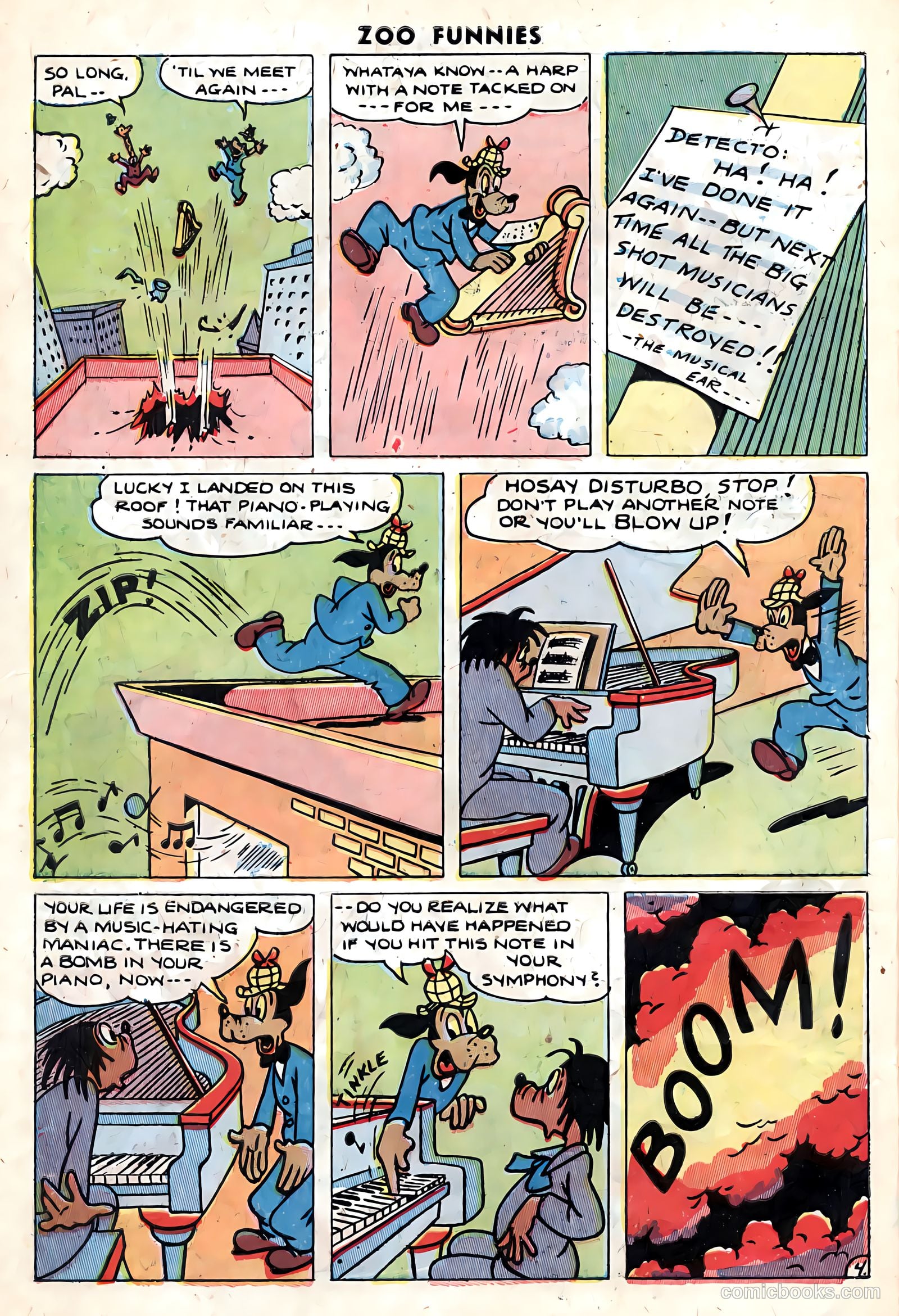Zoo Funnies v1 #12 — page 6 of 36