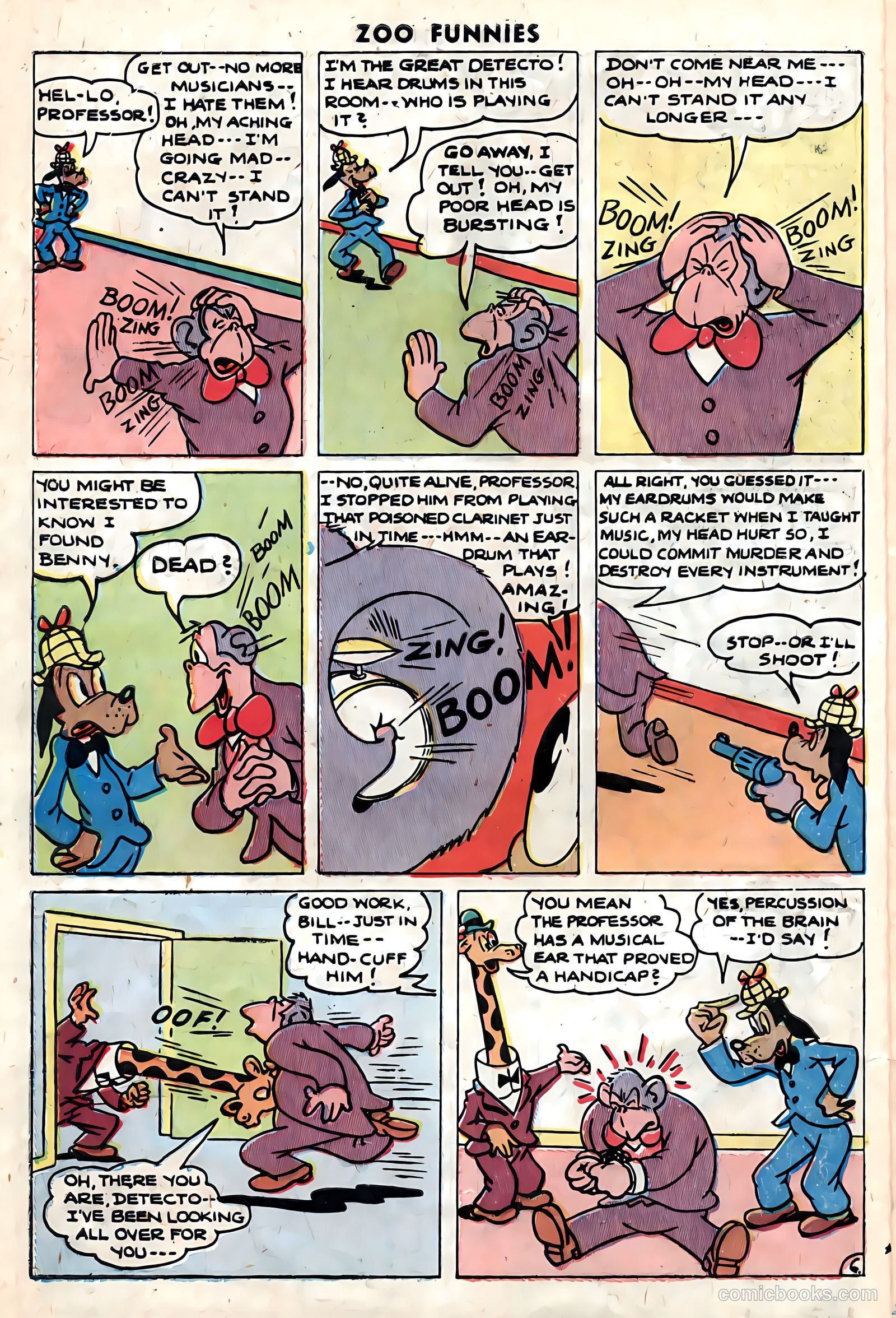 Zoo Funnies v1 #12 — page 8 of 36