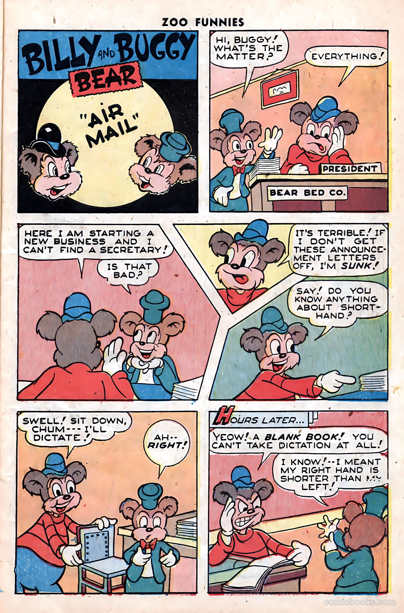 Zoo Funnies v1 #12 — page 9 of 36