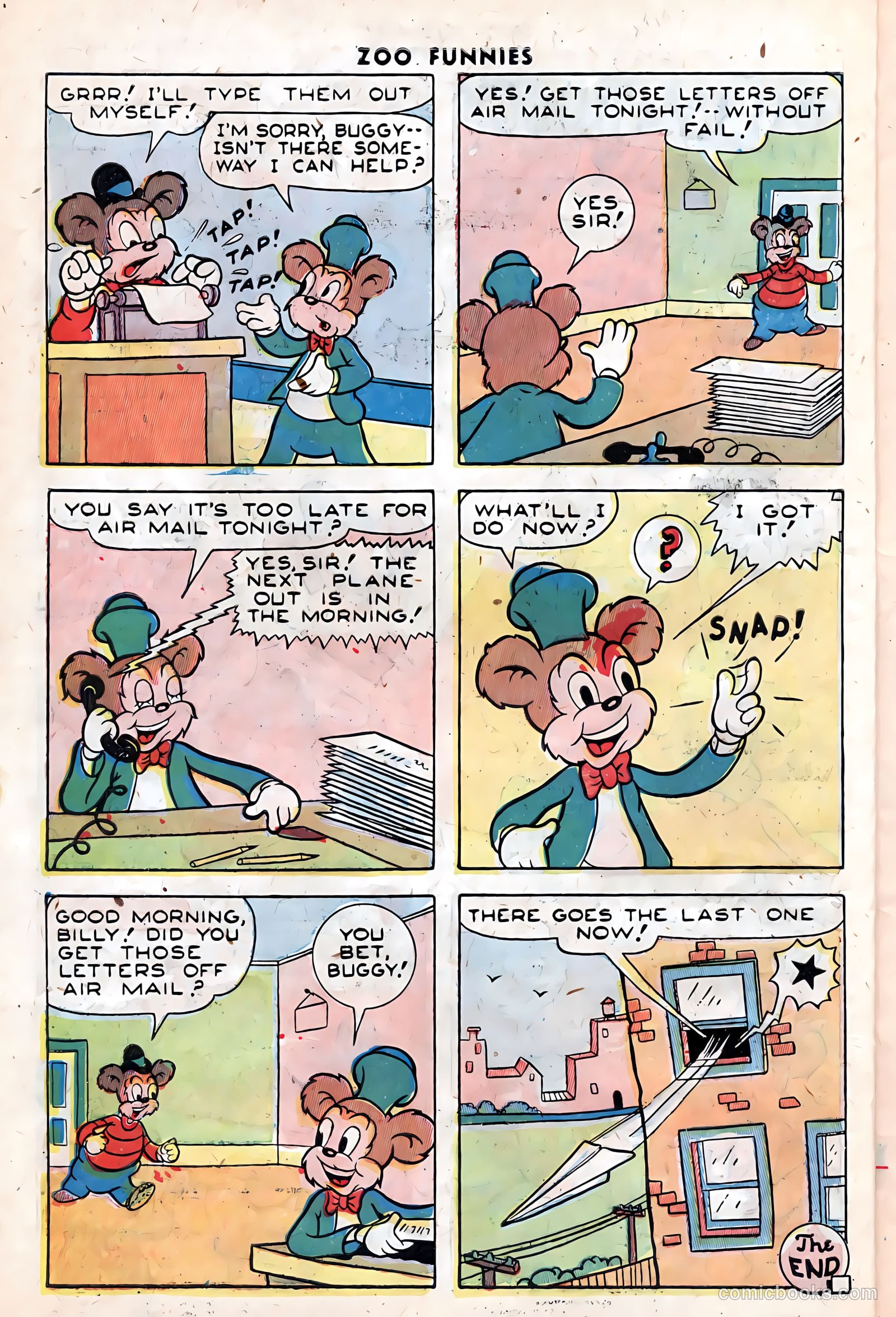 Zoo Funnies v1 #12 — page 10 of 36