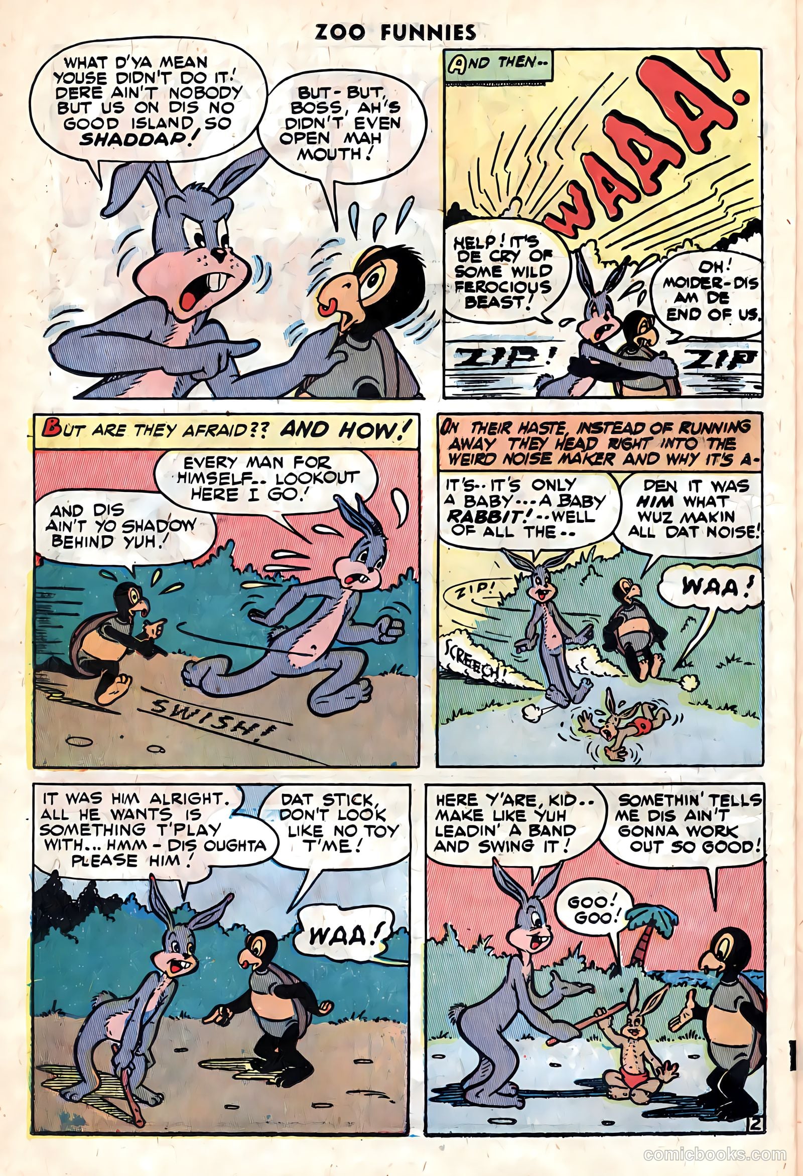Zoo Funnies v1 #12 — page 12 of 36